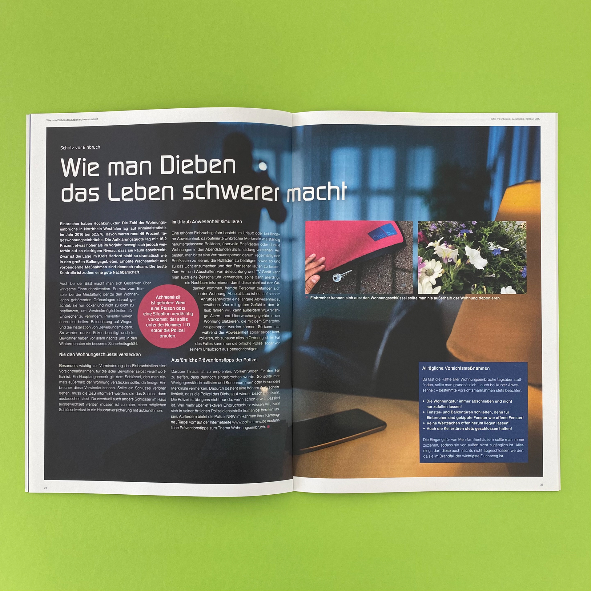 Geschäftsbericht und Jahrbuch