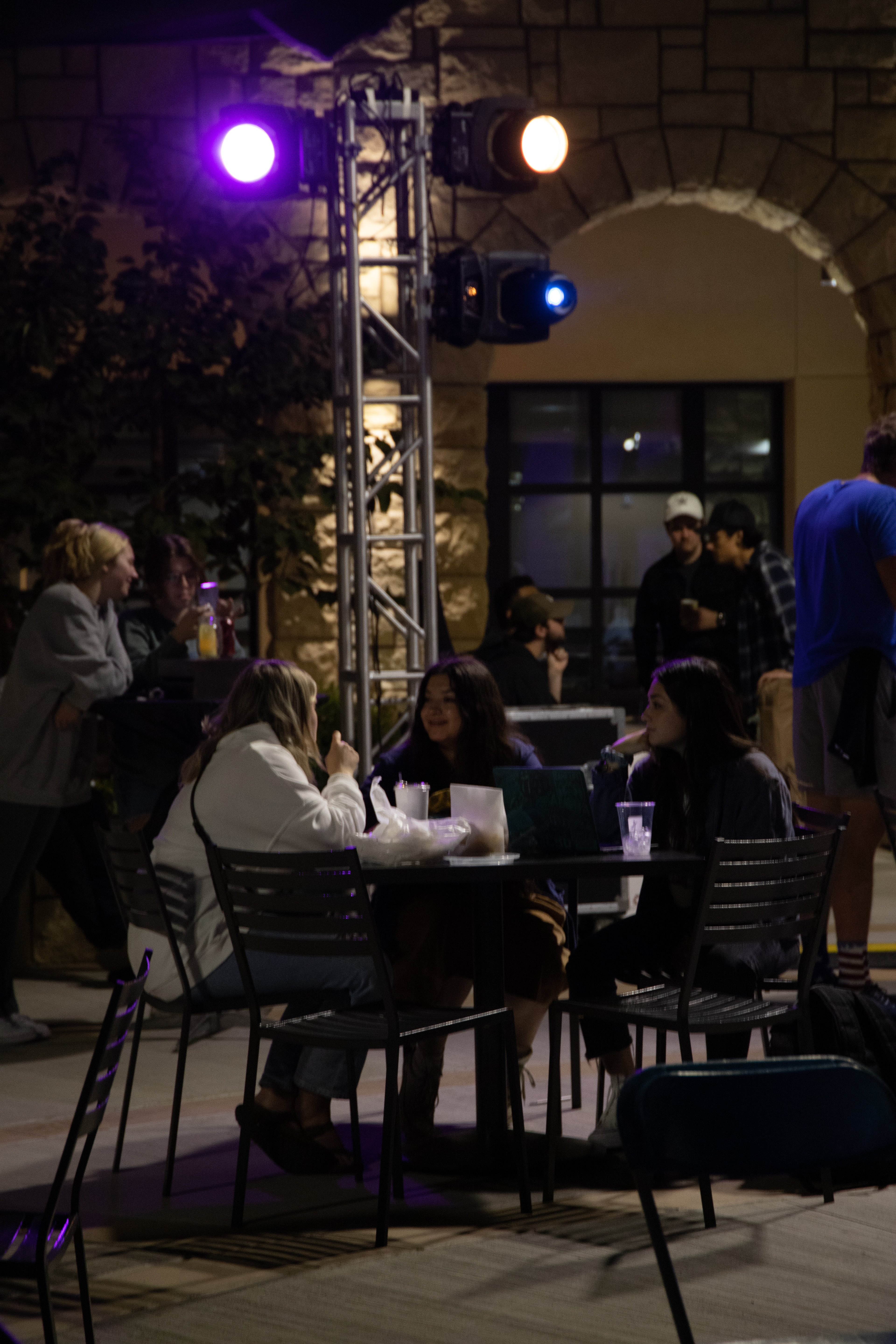 Anabella Gurrola, Junior, Business Administration; and Rachel Bell, Senior, Business Administration