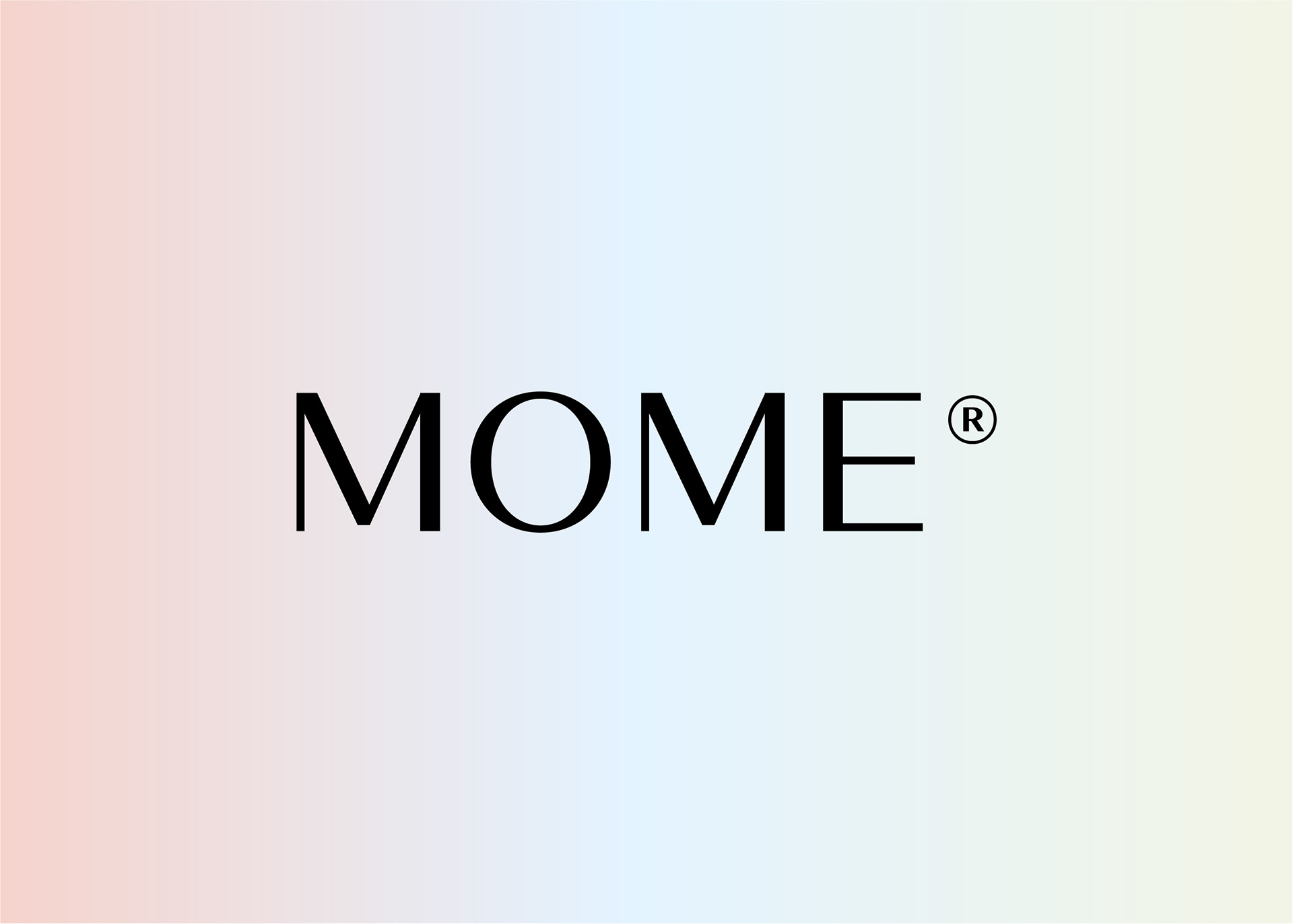 Logótipo da marca MOME, a forma inteligente de comprar casa.