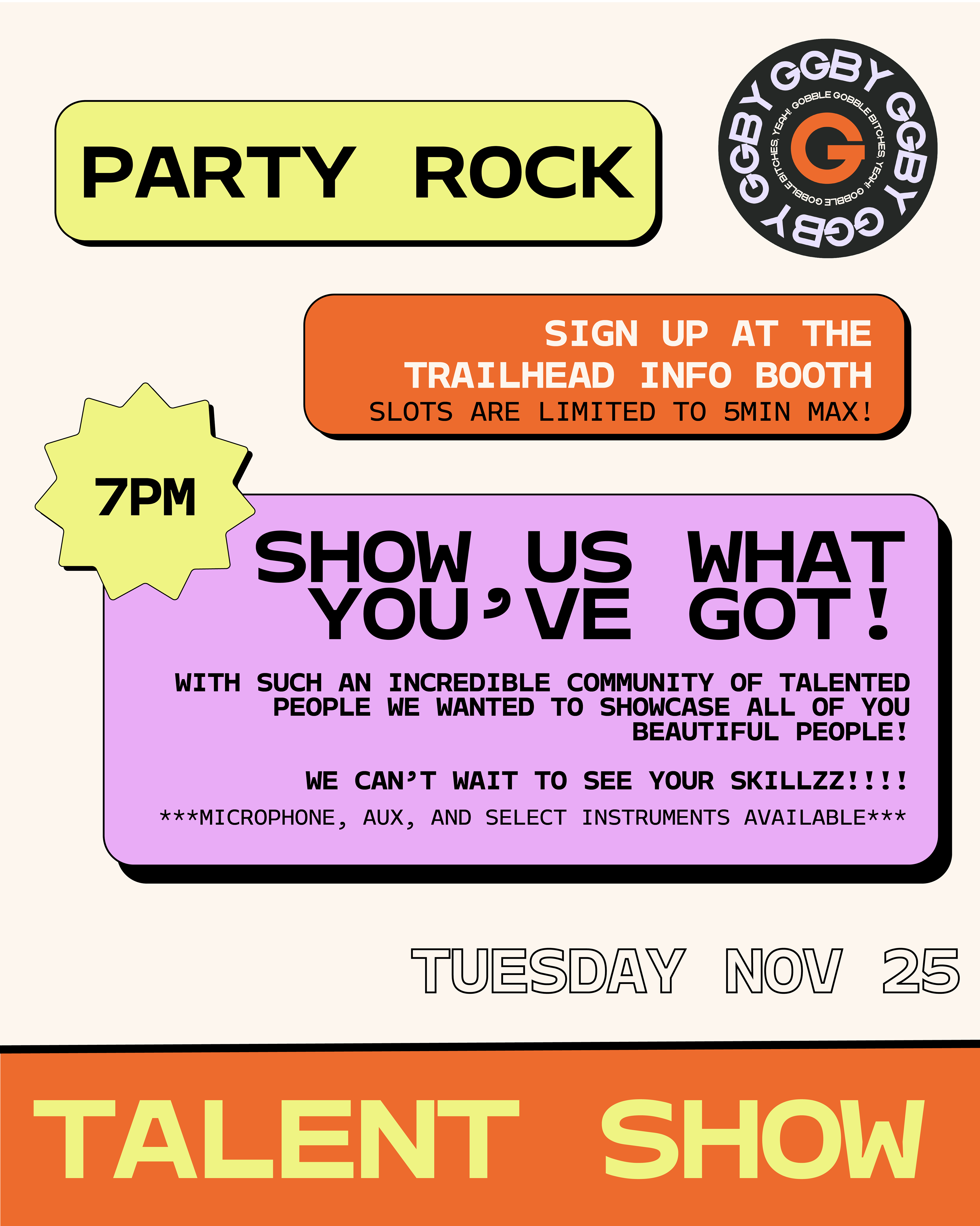 Social media announcement