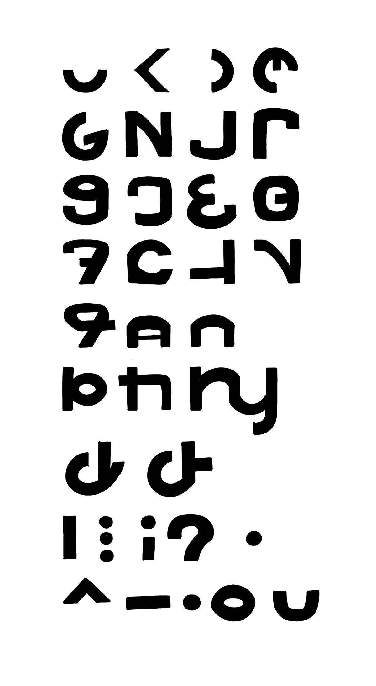 A block sanskrit iteration of Axol