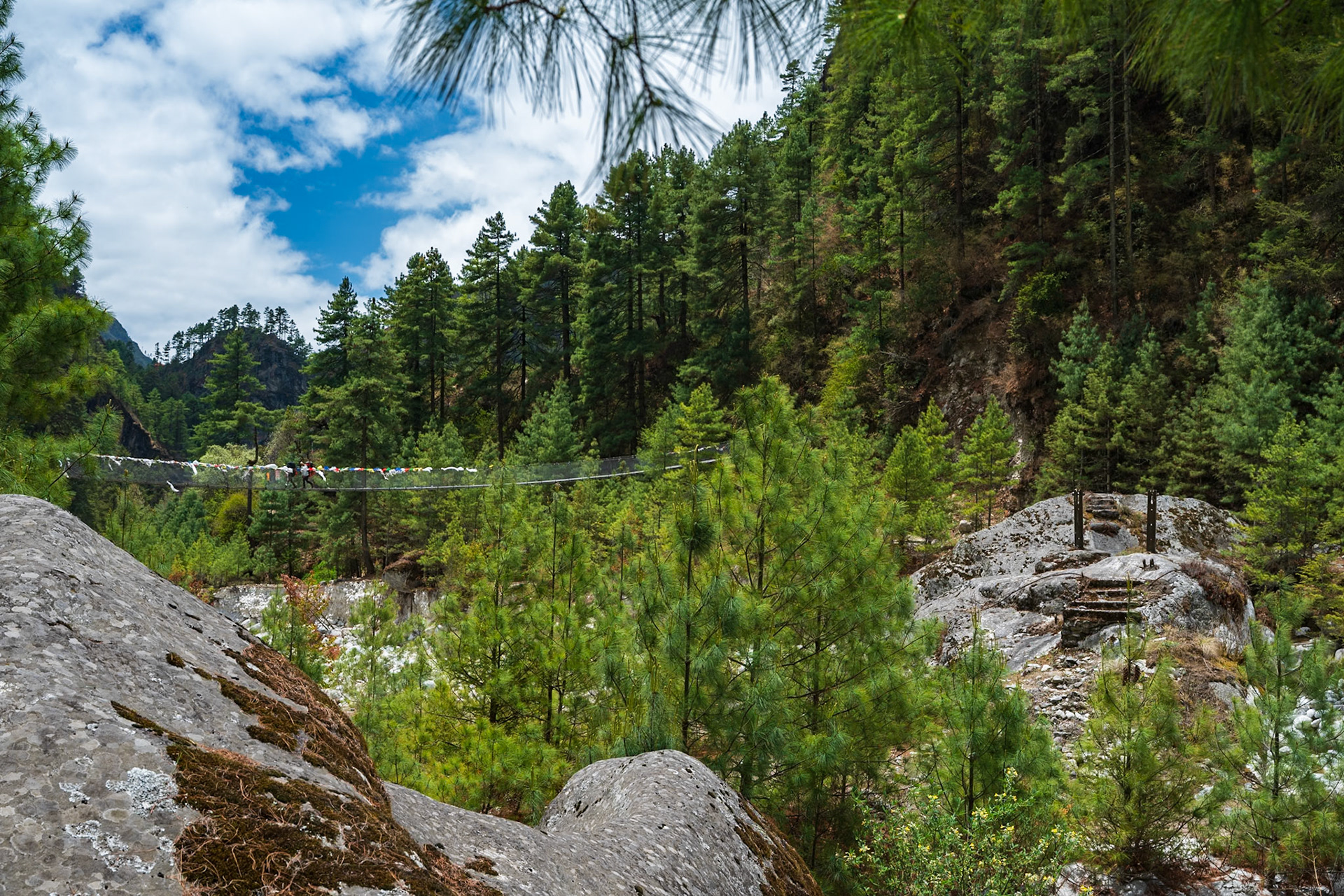 Day 10 - Namche Bazaar (3'446 m) to Phakding (2'610 m)