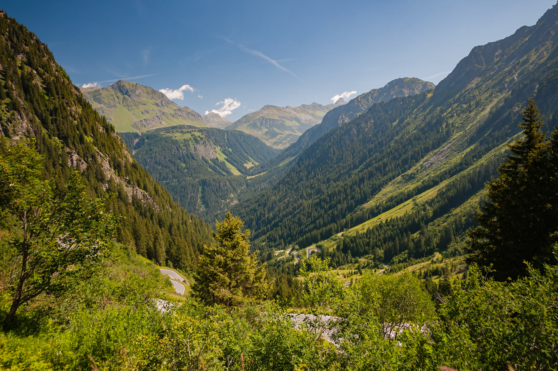 Route de la Silvretta, Autriche
