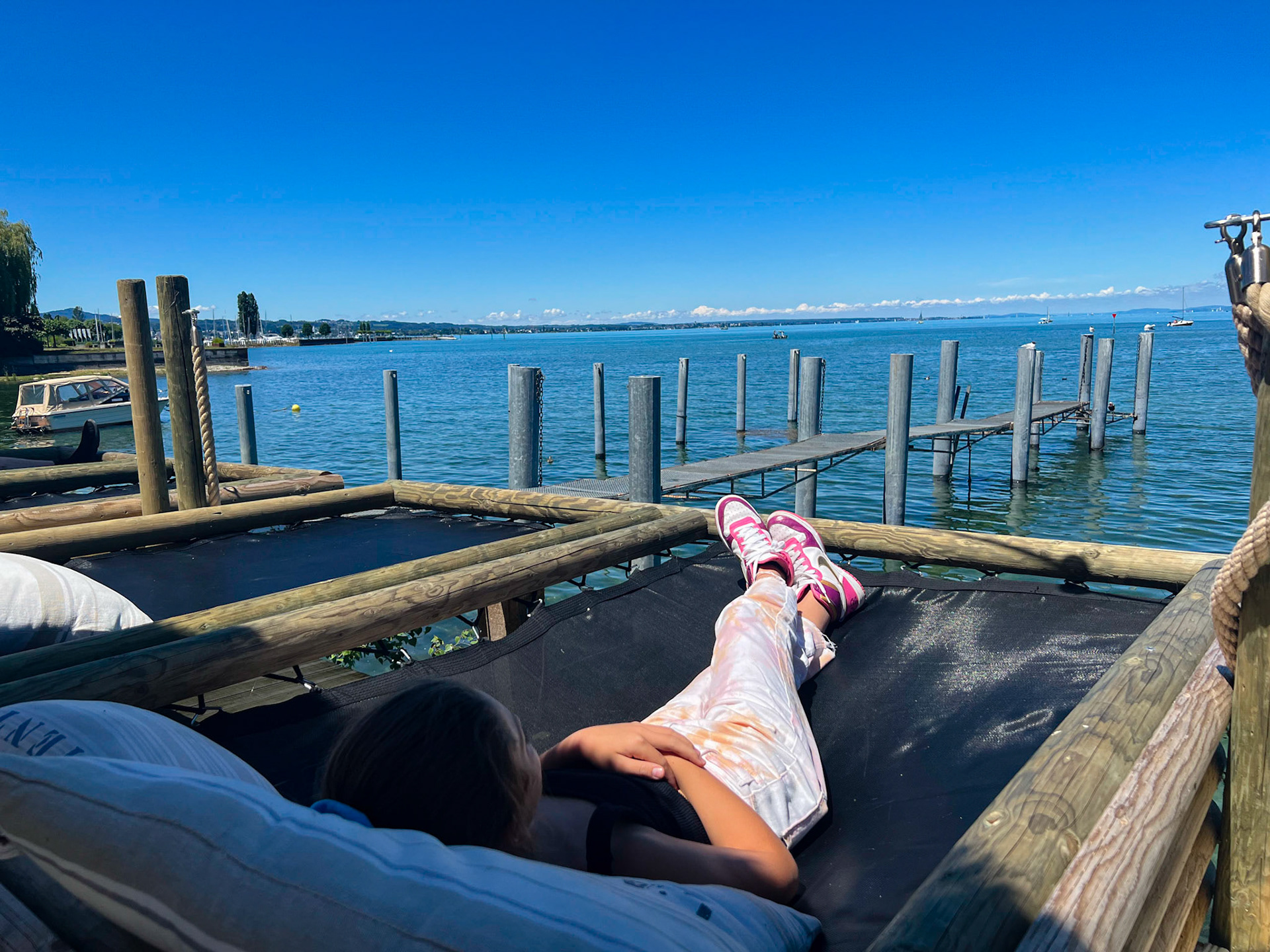 Terasse au bord du lac de Constance