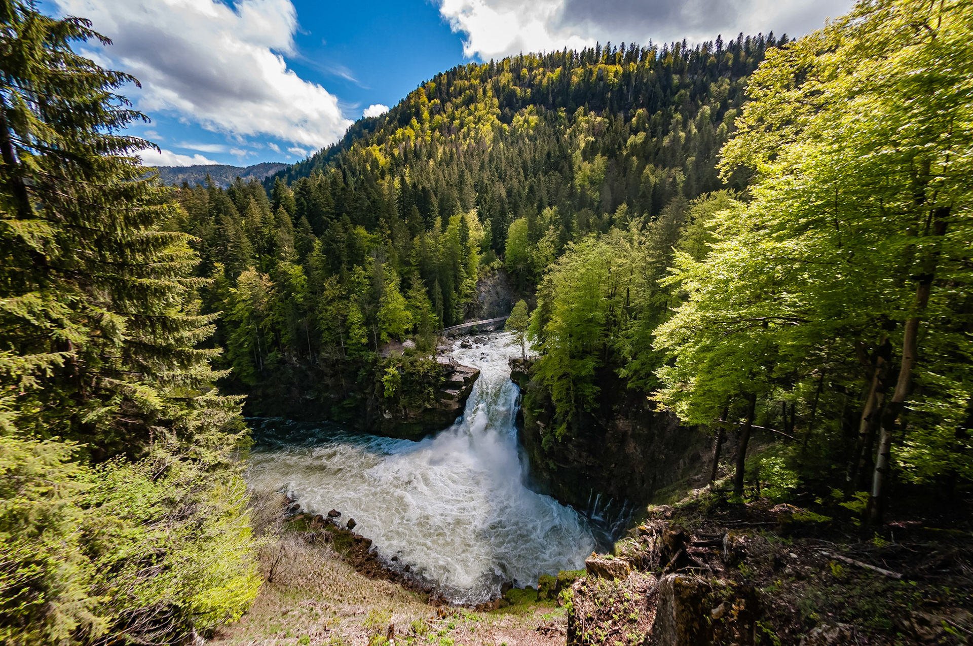 Saut du Doubs, France