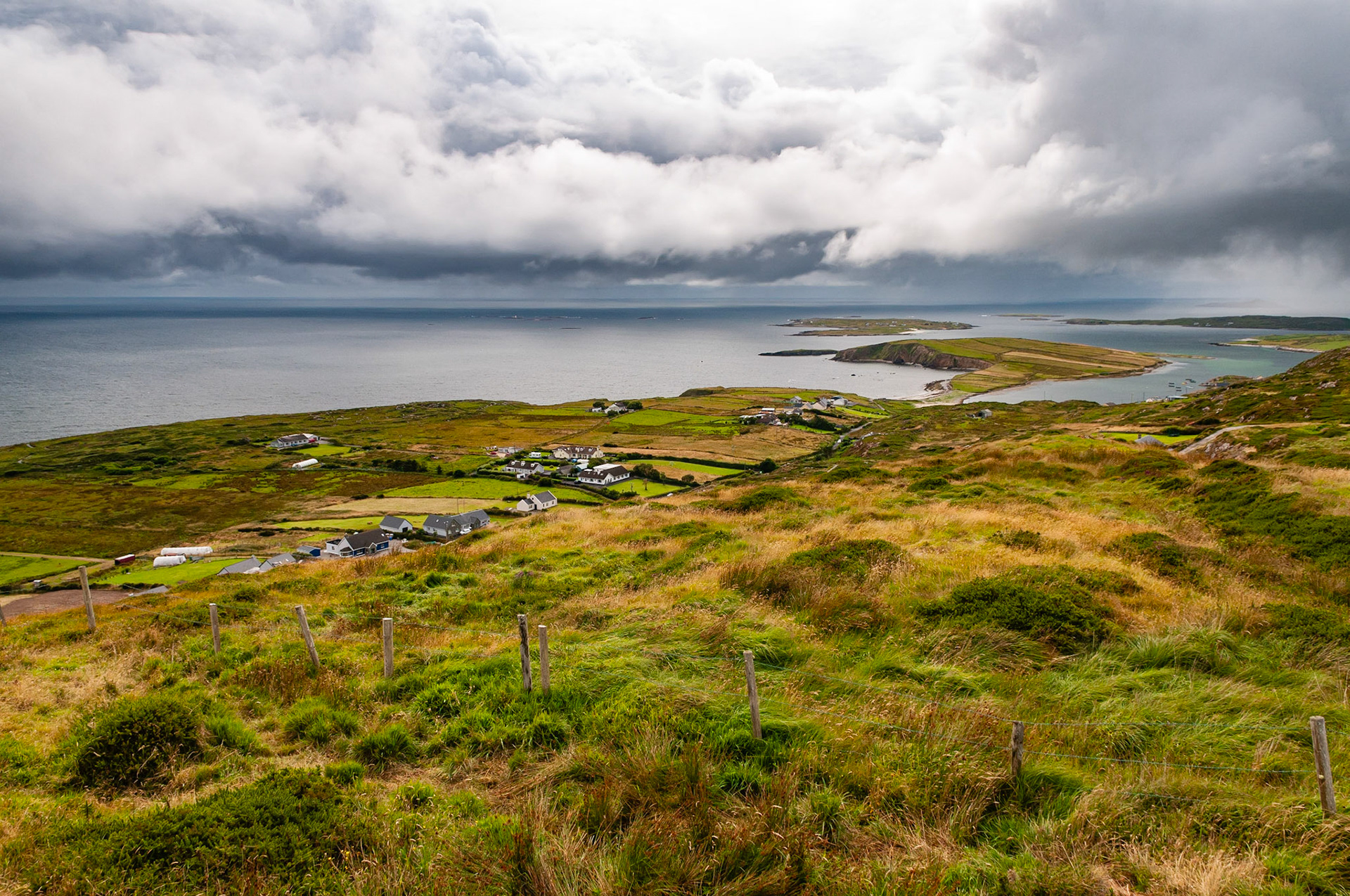 Pointe Amharc Atlantach Fiáin Sky Bothar, County Galway
