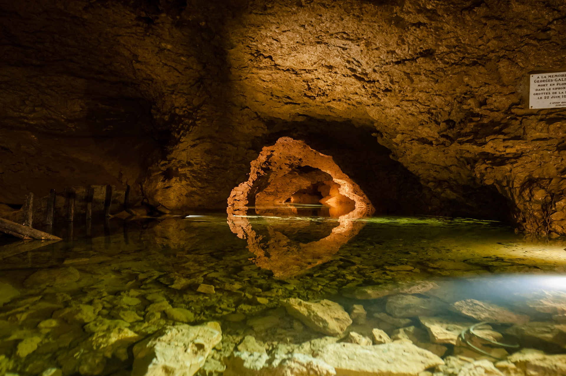 Les Grottes de la Balme, France
