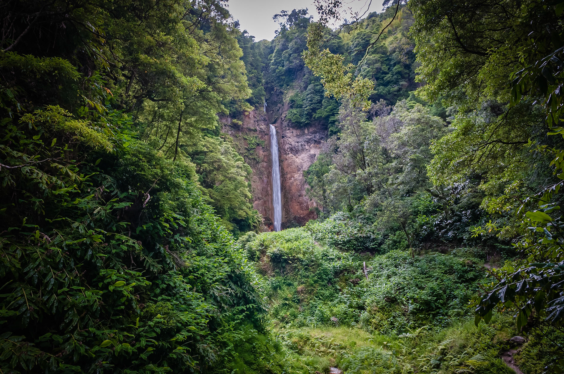 Cascada da Ribeira Quente, São Miguel
