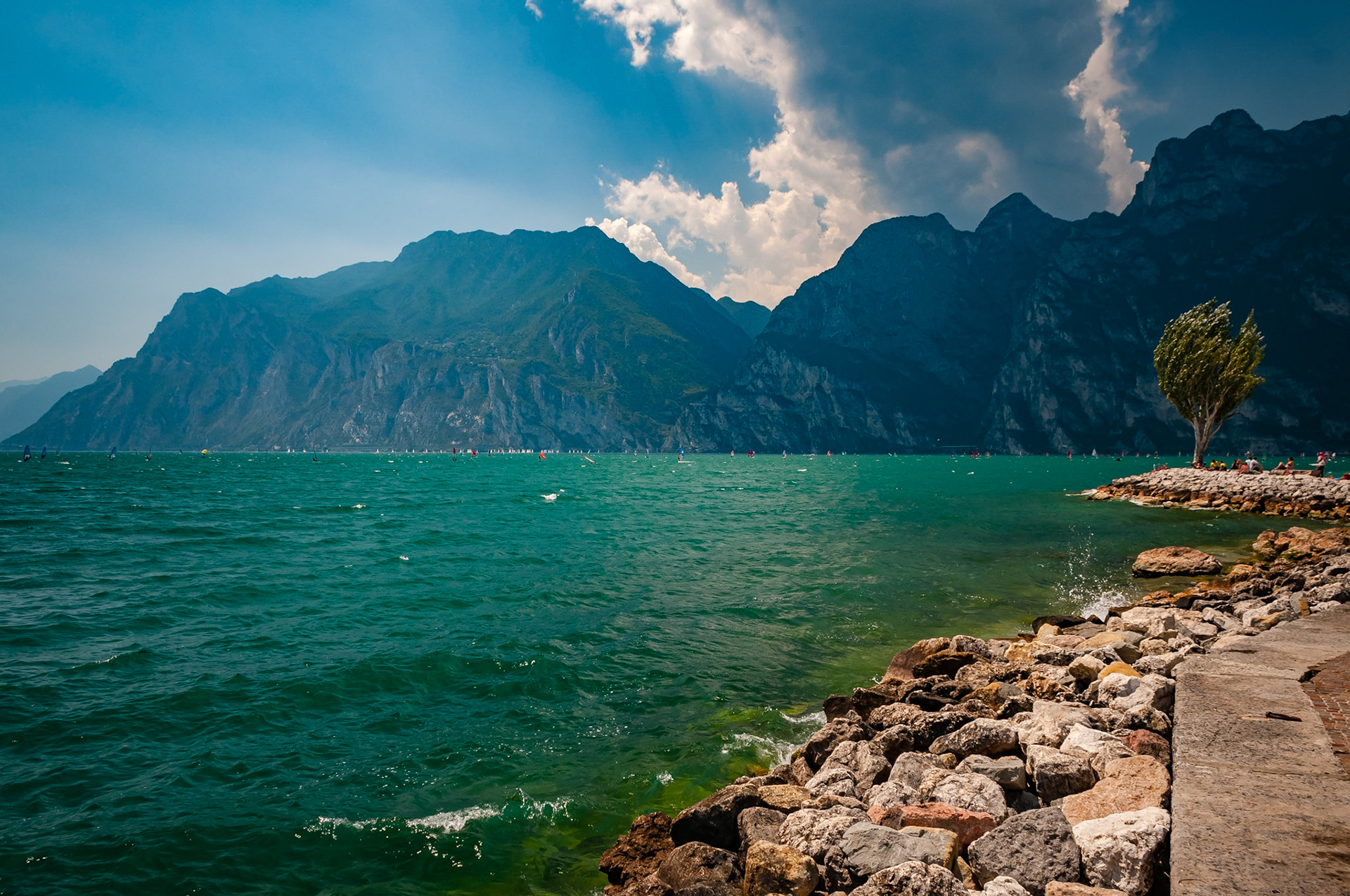 Lac de Garde, Italie