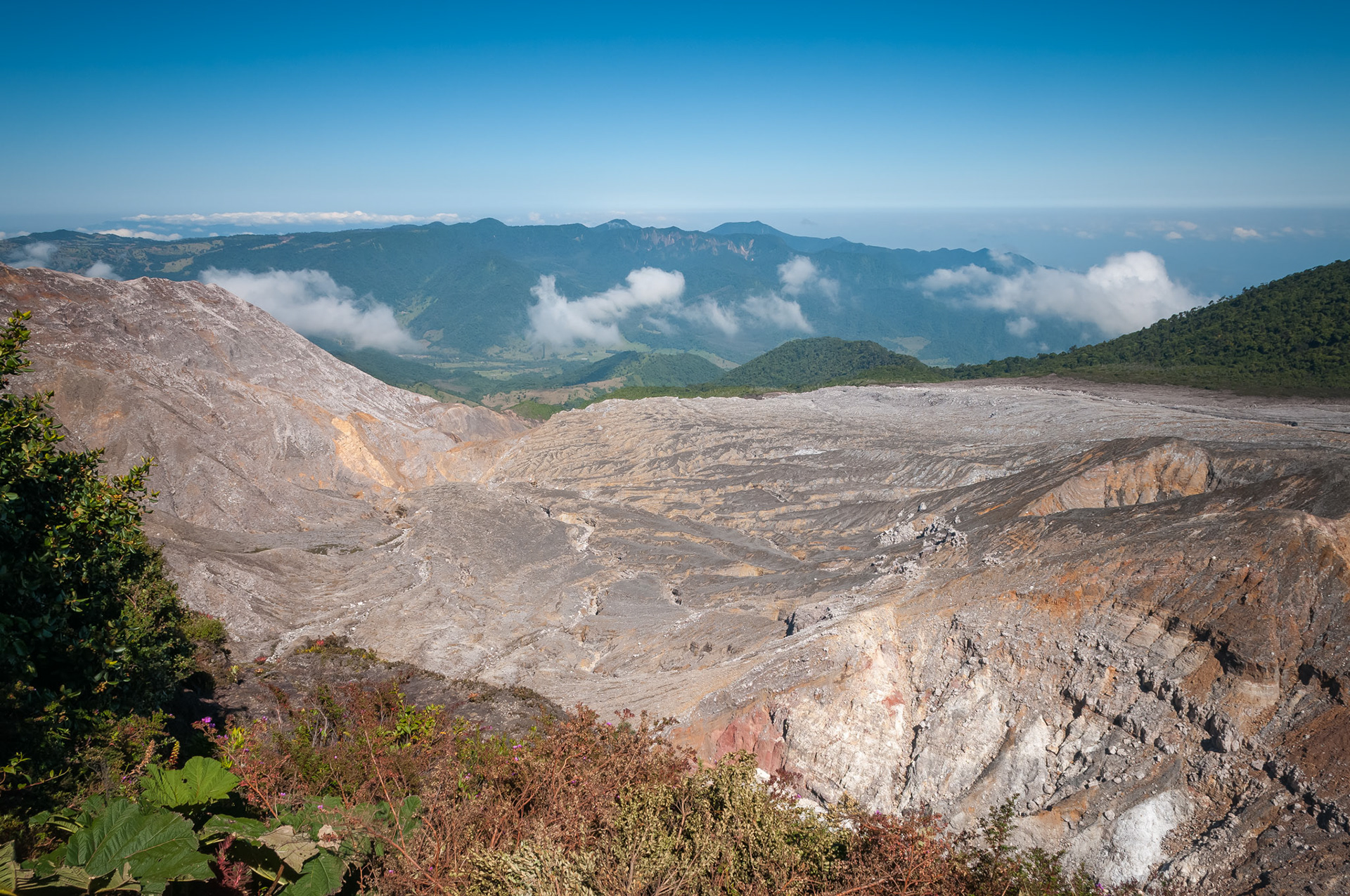 Crater principal, Parque National Volcàn Poas