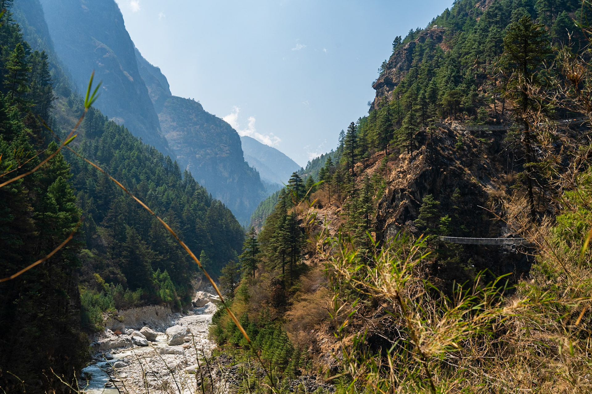 Day 2 - Phakding (2'610 m) to Namche Bazaar (3'446 m)