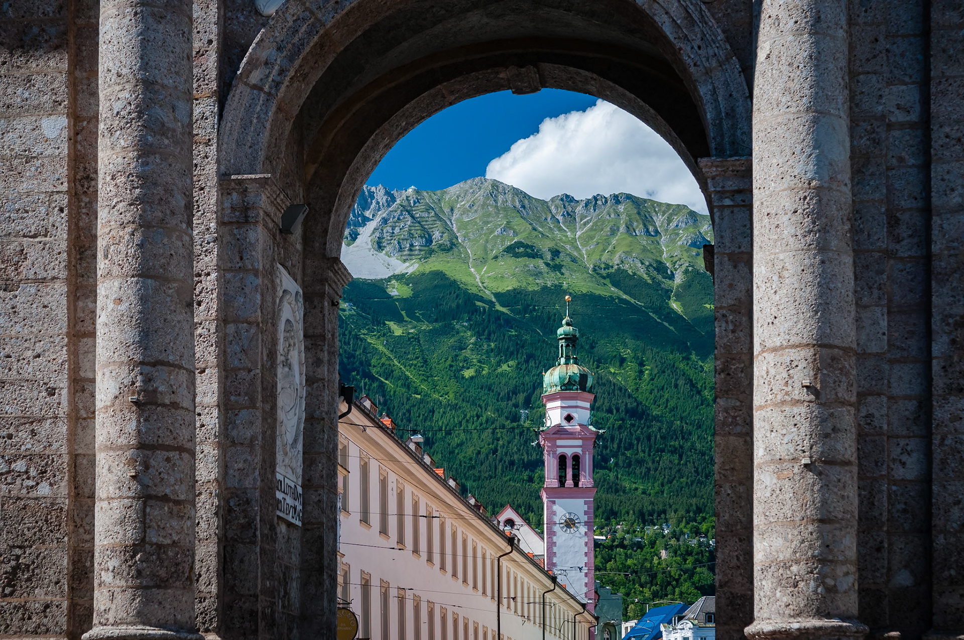 Triumphpforte , Innsbruck, Autriche