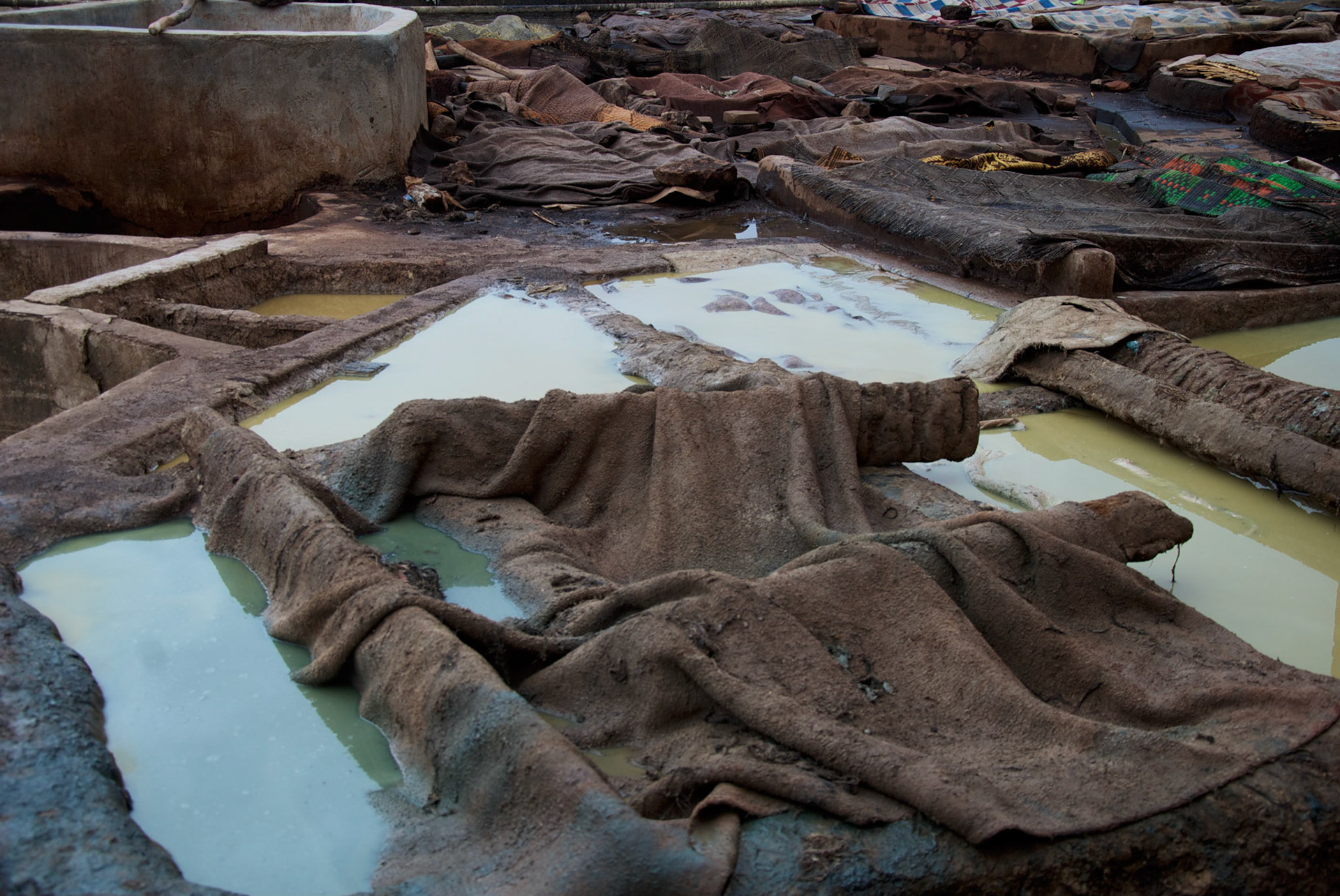Quartier des tanneurs, Marrakech