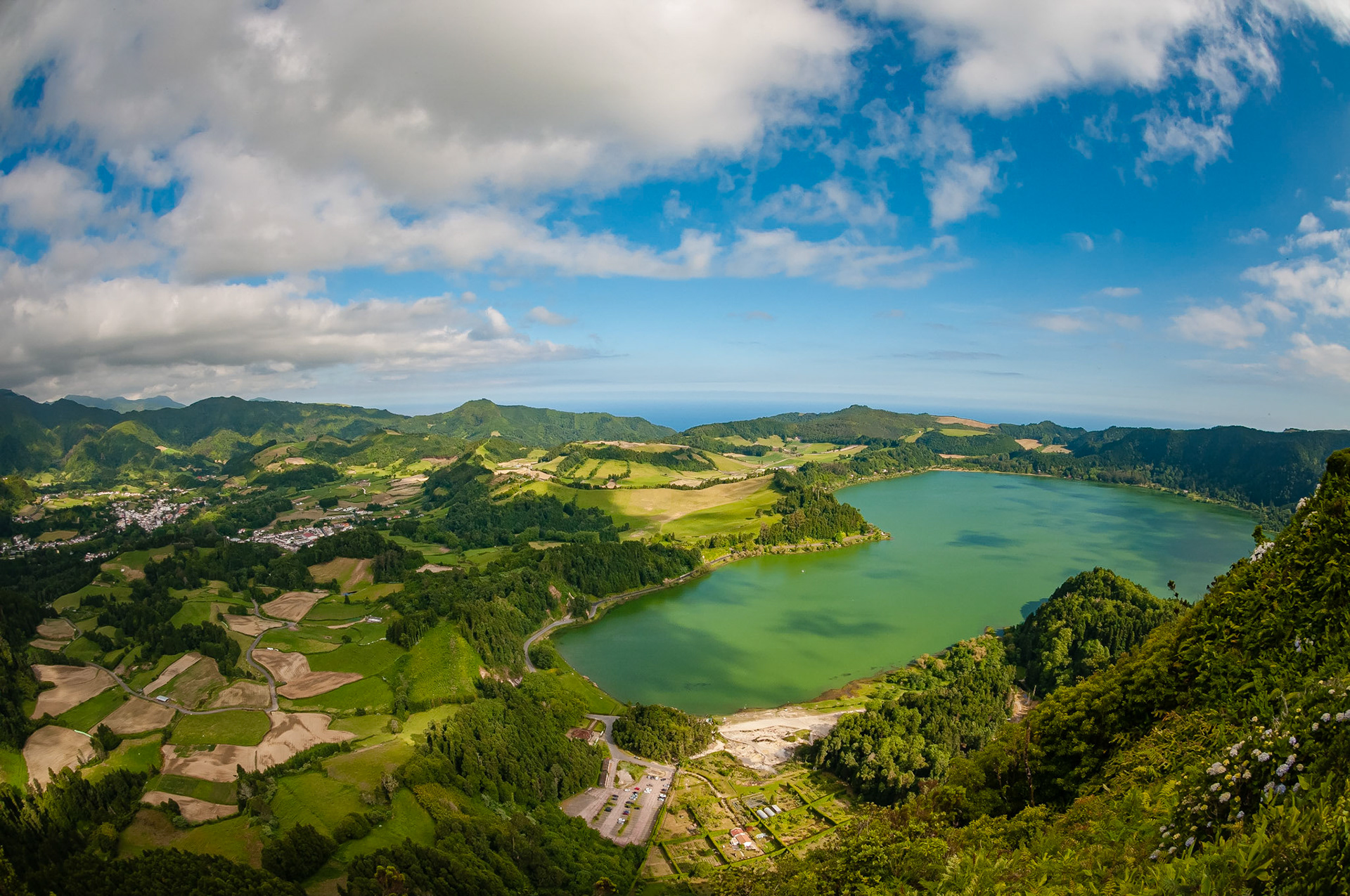 Miradouro do Pico do Ferro, Lagoa das Furnas, São Miguel