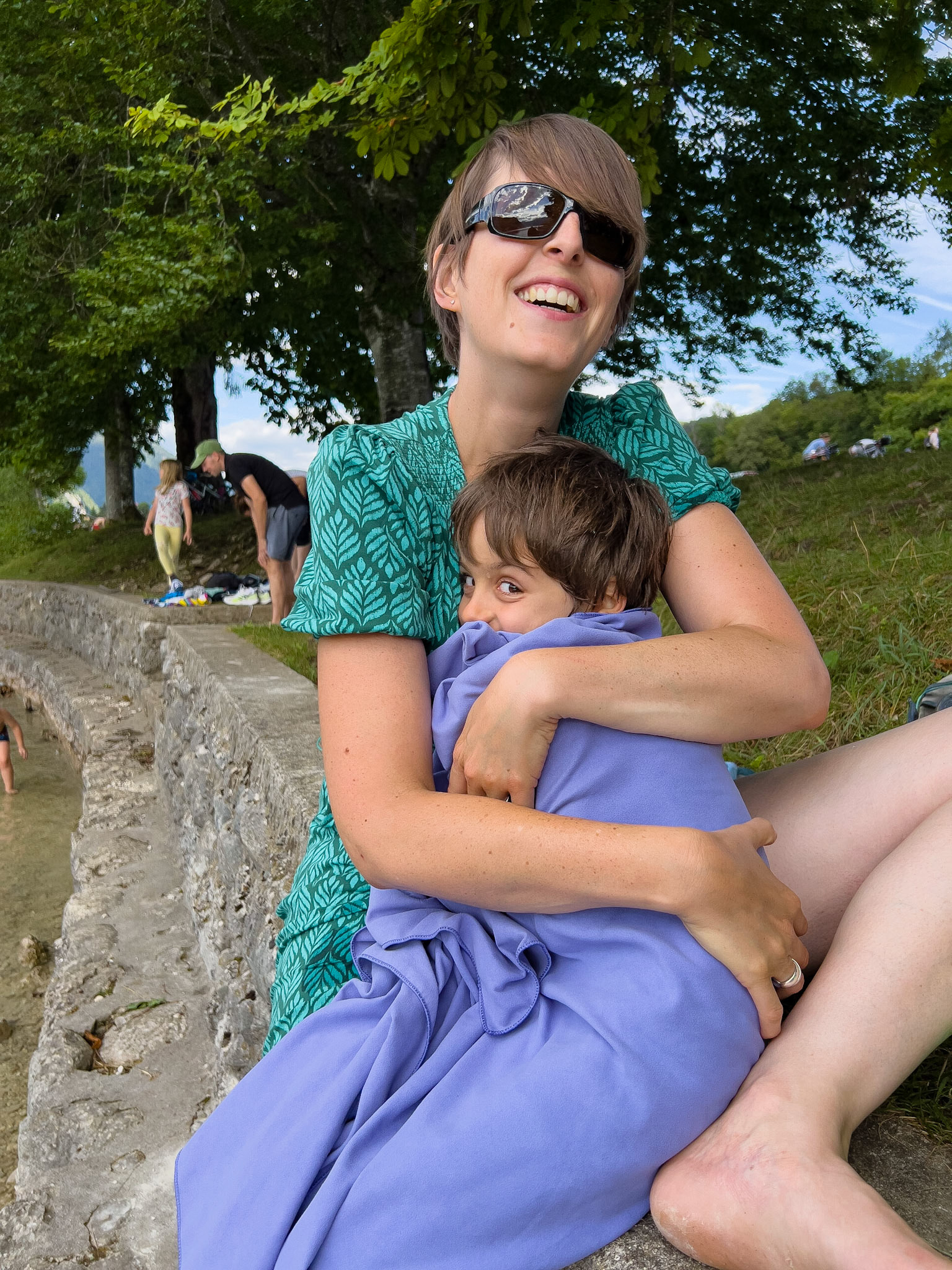 Lac de Bohinj, Slovénie
