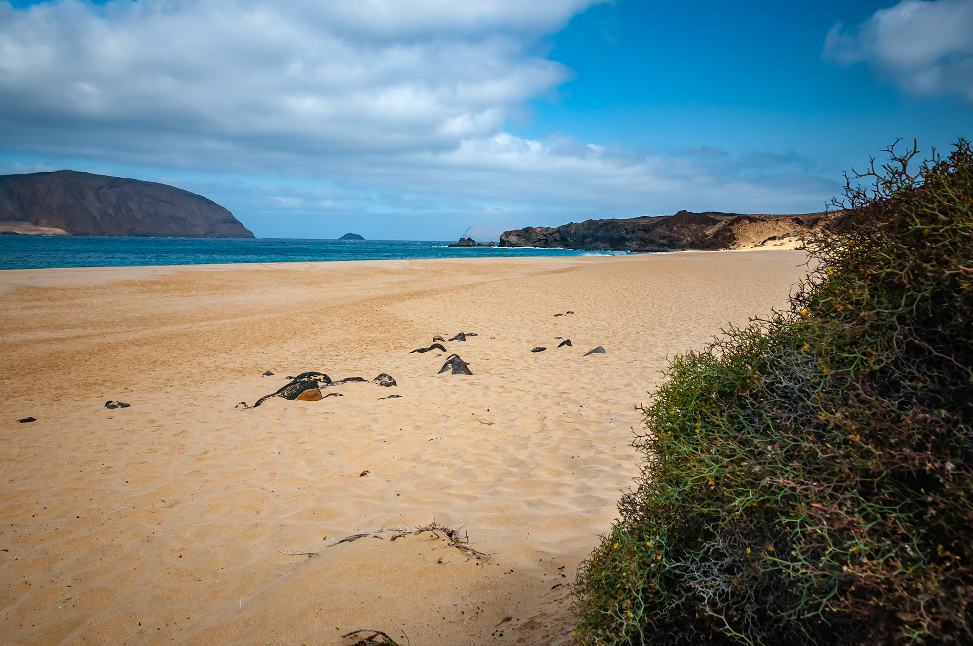 Playa de las Conchas, La Graciosa, Lanzarote