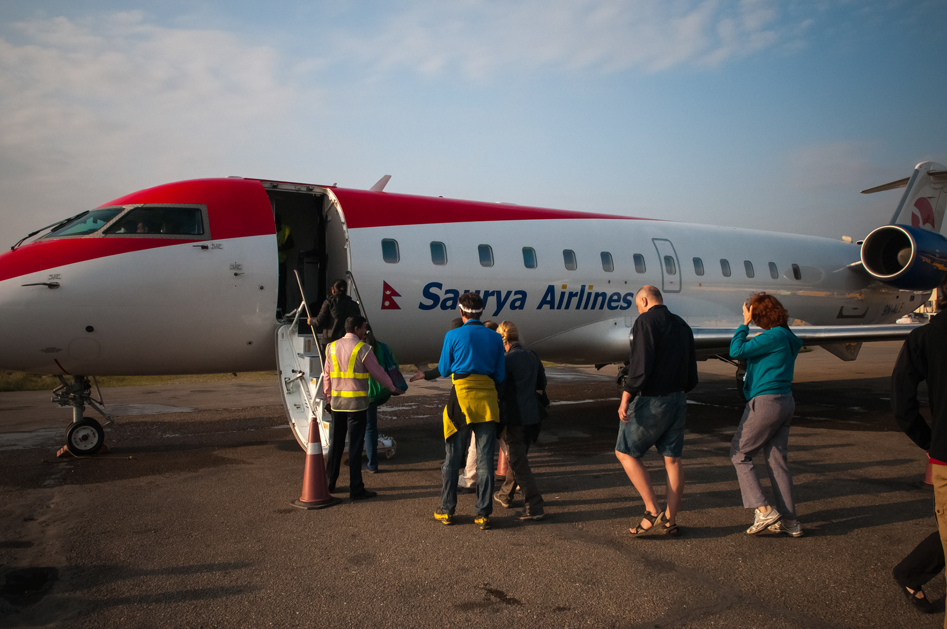 Aéroport, Kathmandou
