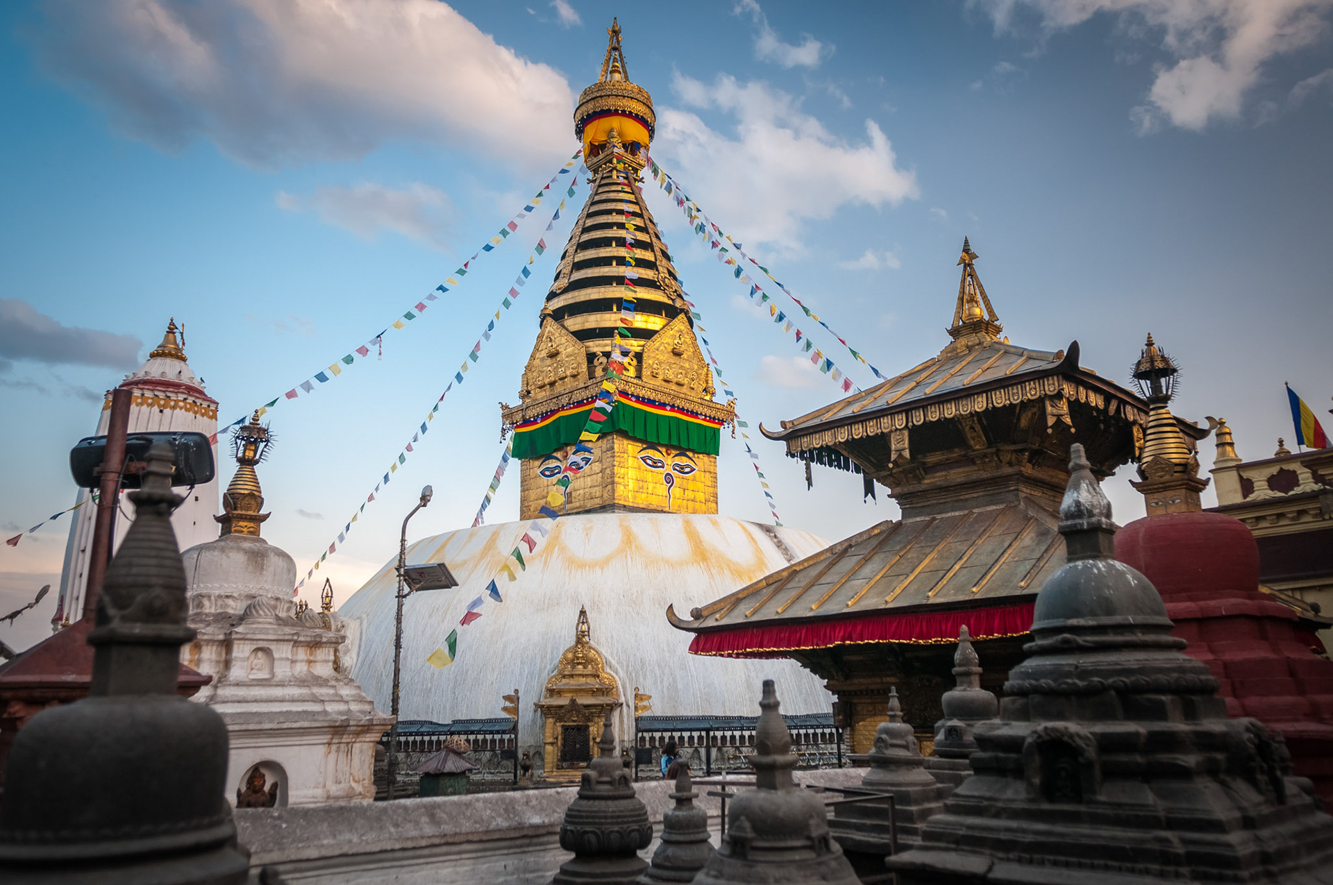 Temple de Swayambhunath (Monkey Temple), Kathmandou