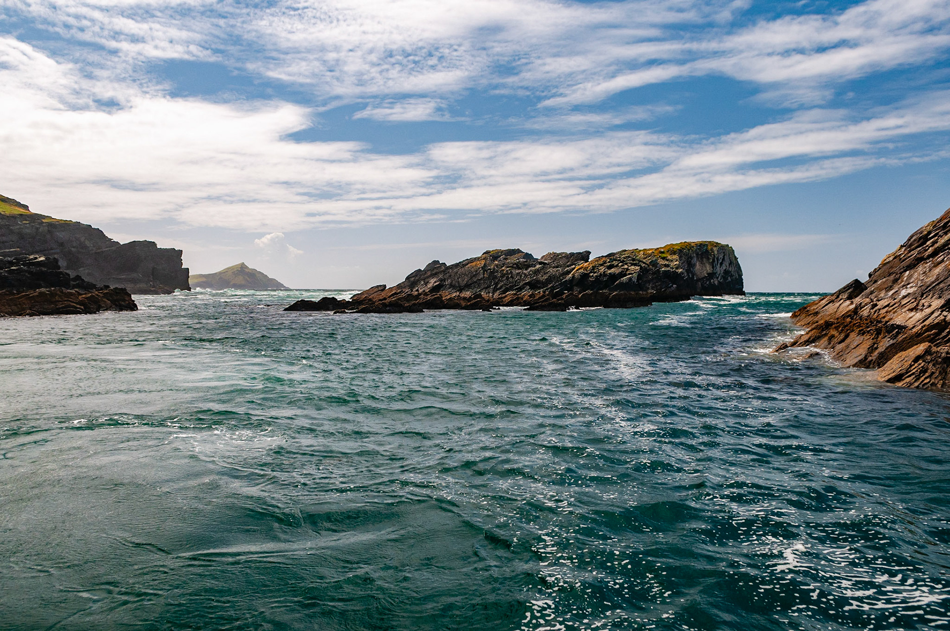 Boeat tour near Portmagee, County Kerry