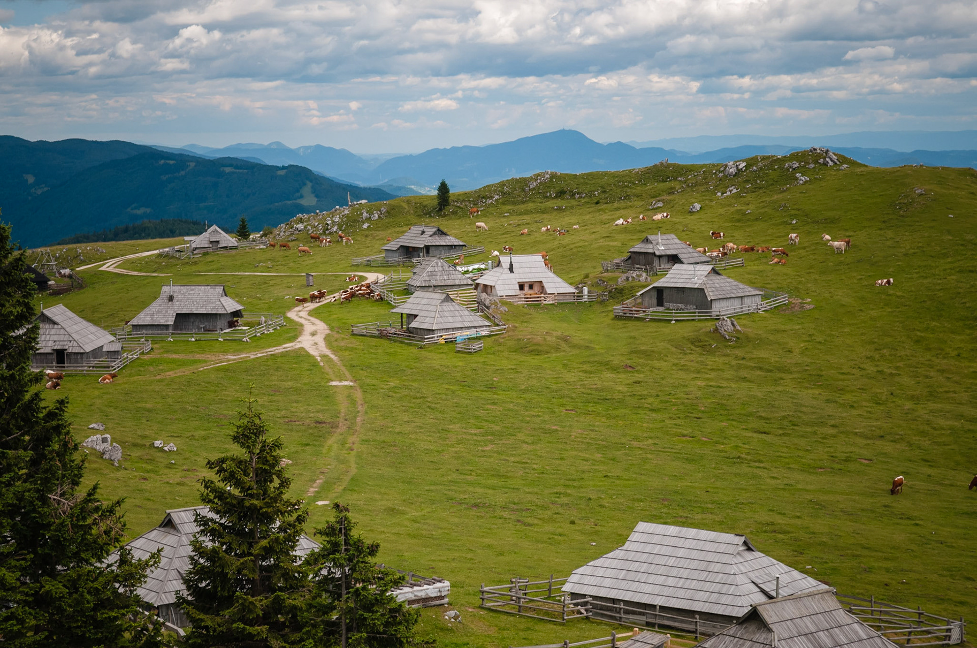 Velika Planina, Slovénie