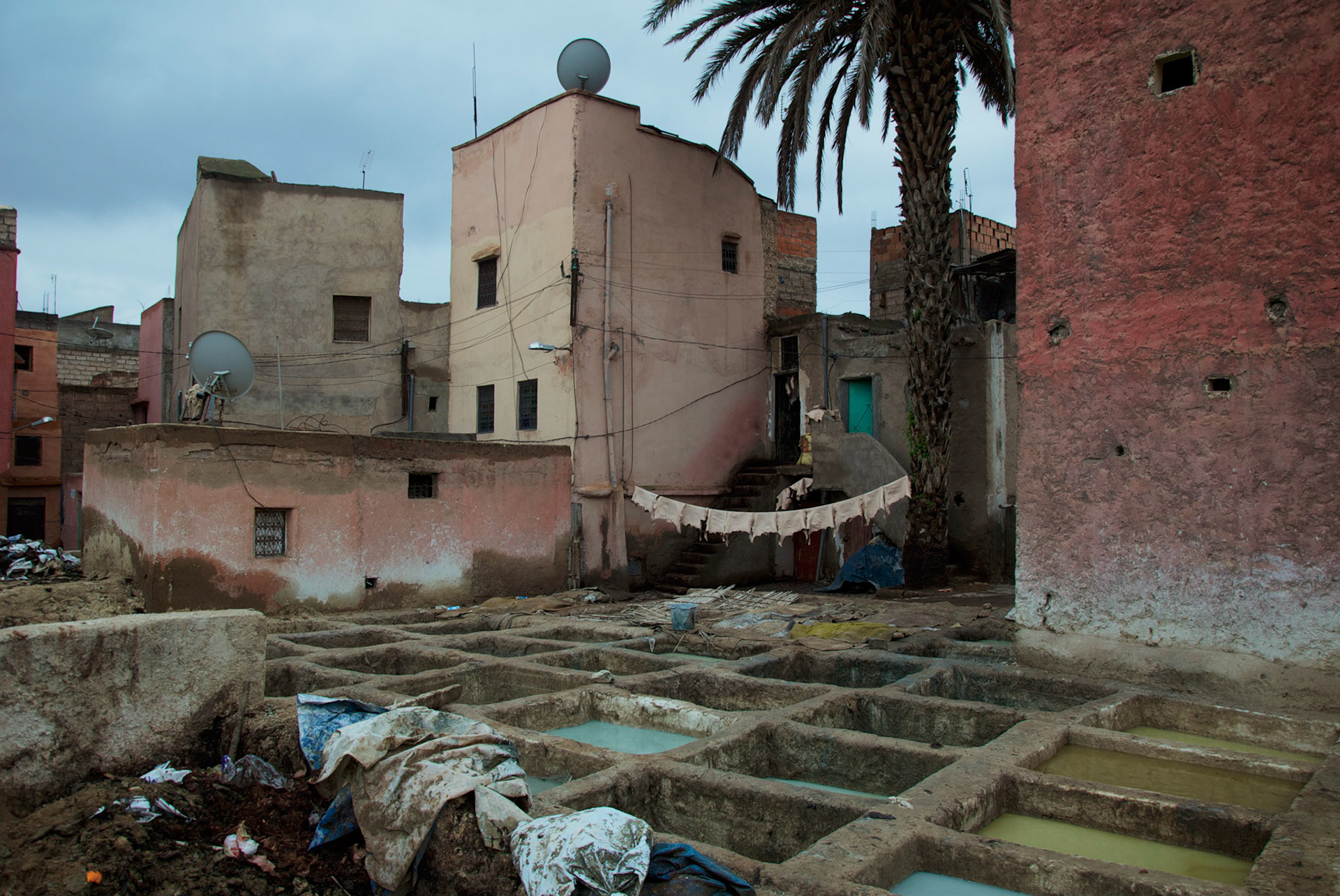 Quartier des tanneurs, Marrakech