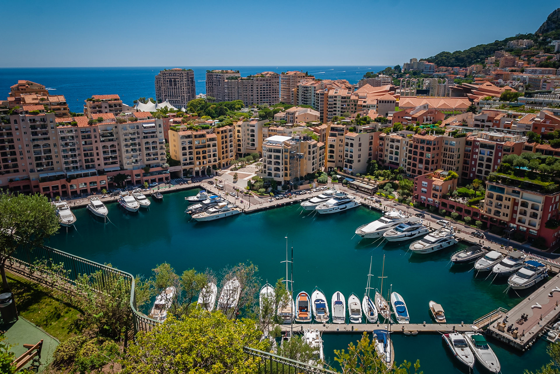 Vue Panoramique sur Monaco Fontvieille