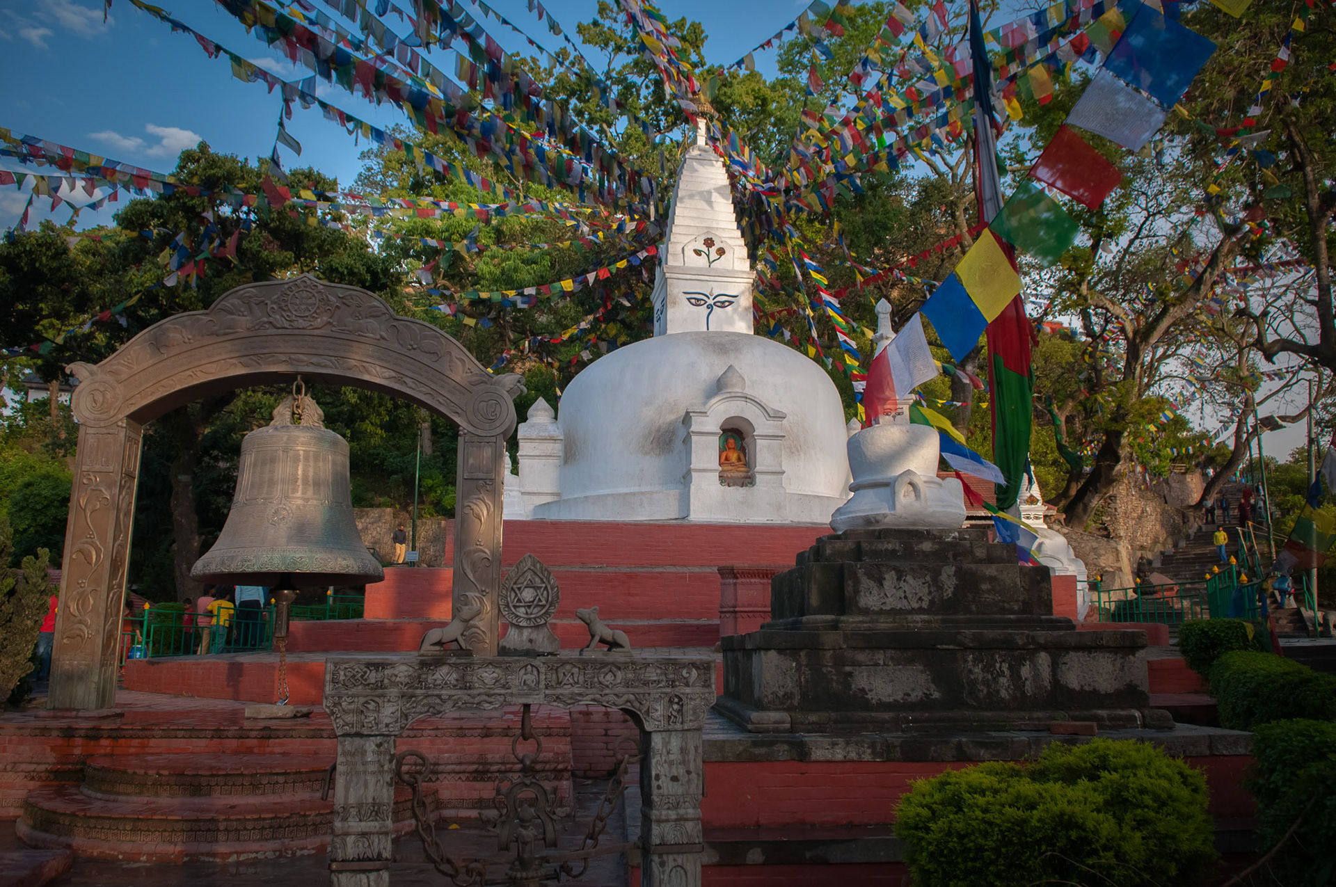 Temple de Swayambhunath (Monkey Temple), Kathmandou