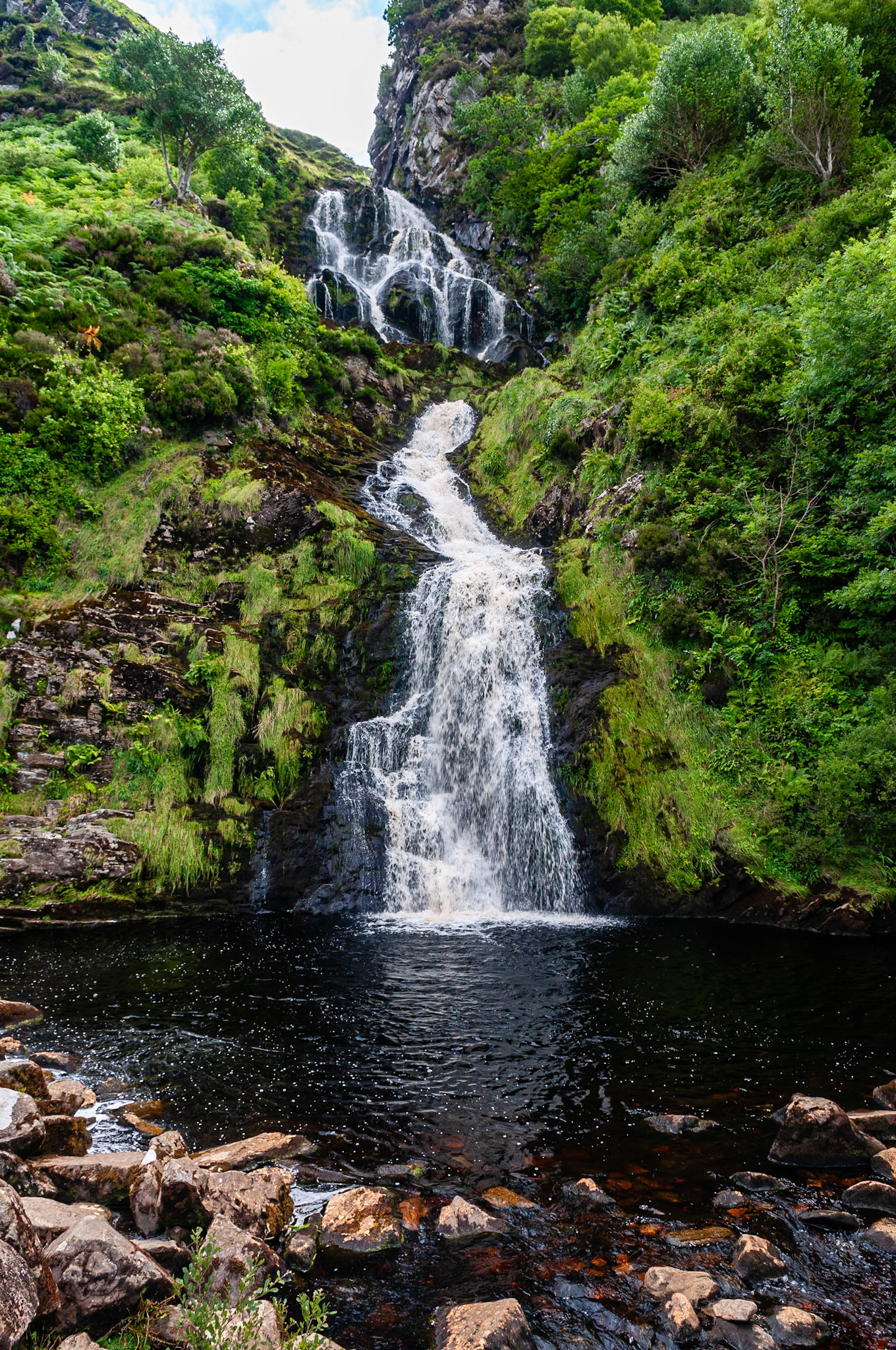 Assaranca Waterfall, County Donegal