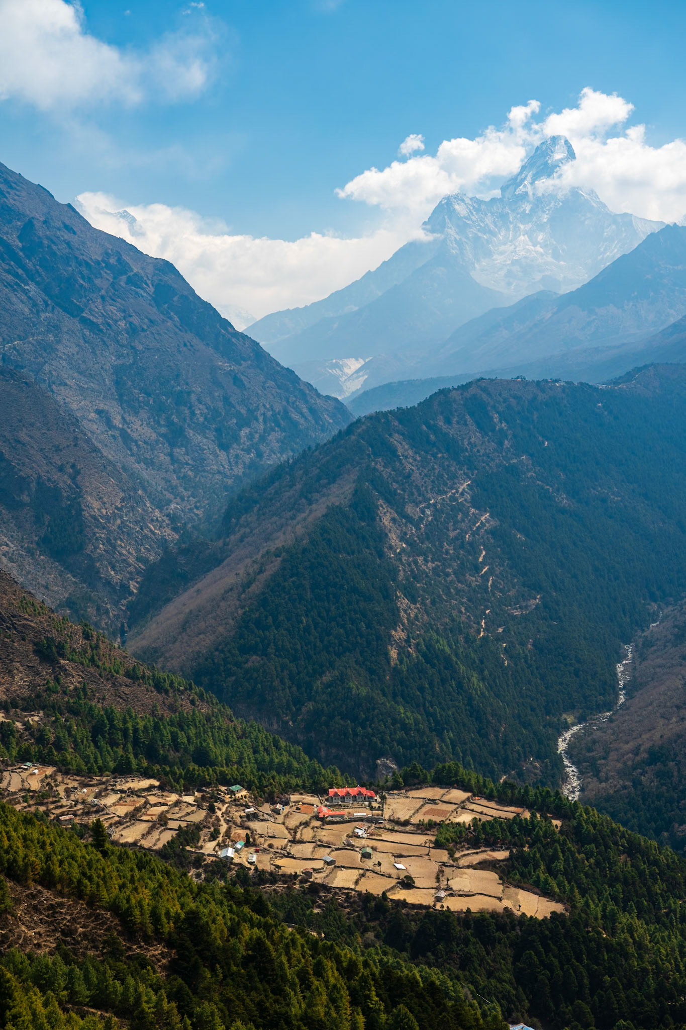 Day 4 - Namche Bazaar (3'446 m) to Dole (4'200 m)