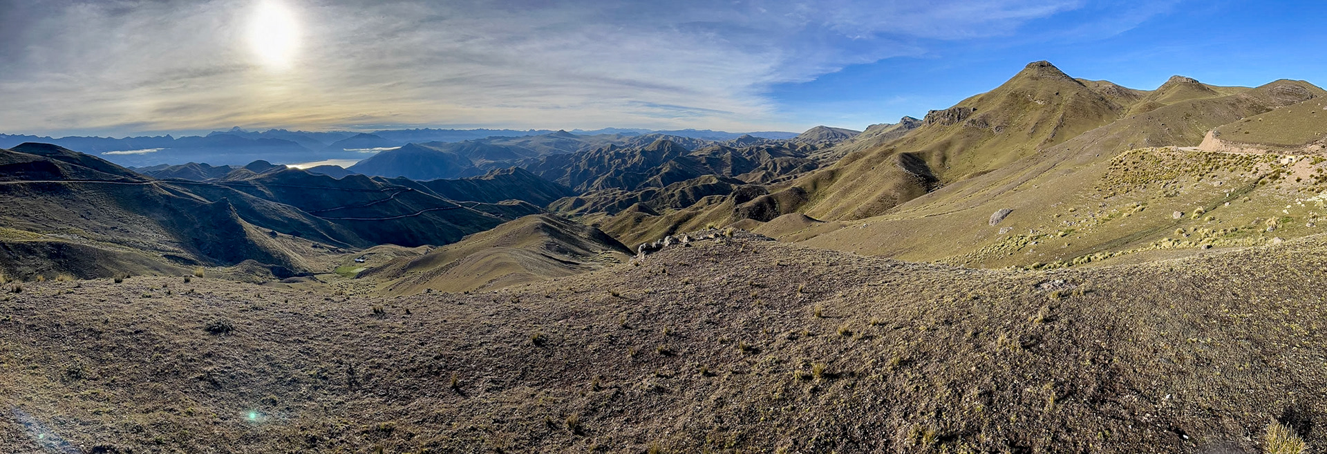 Chemin vers Waqra Pucara