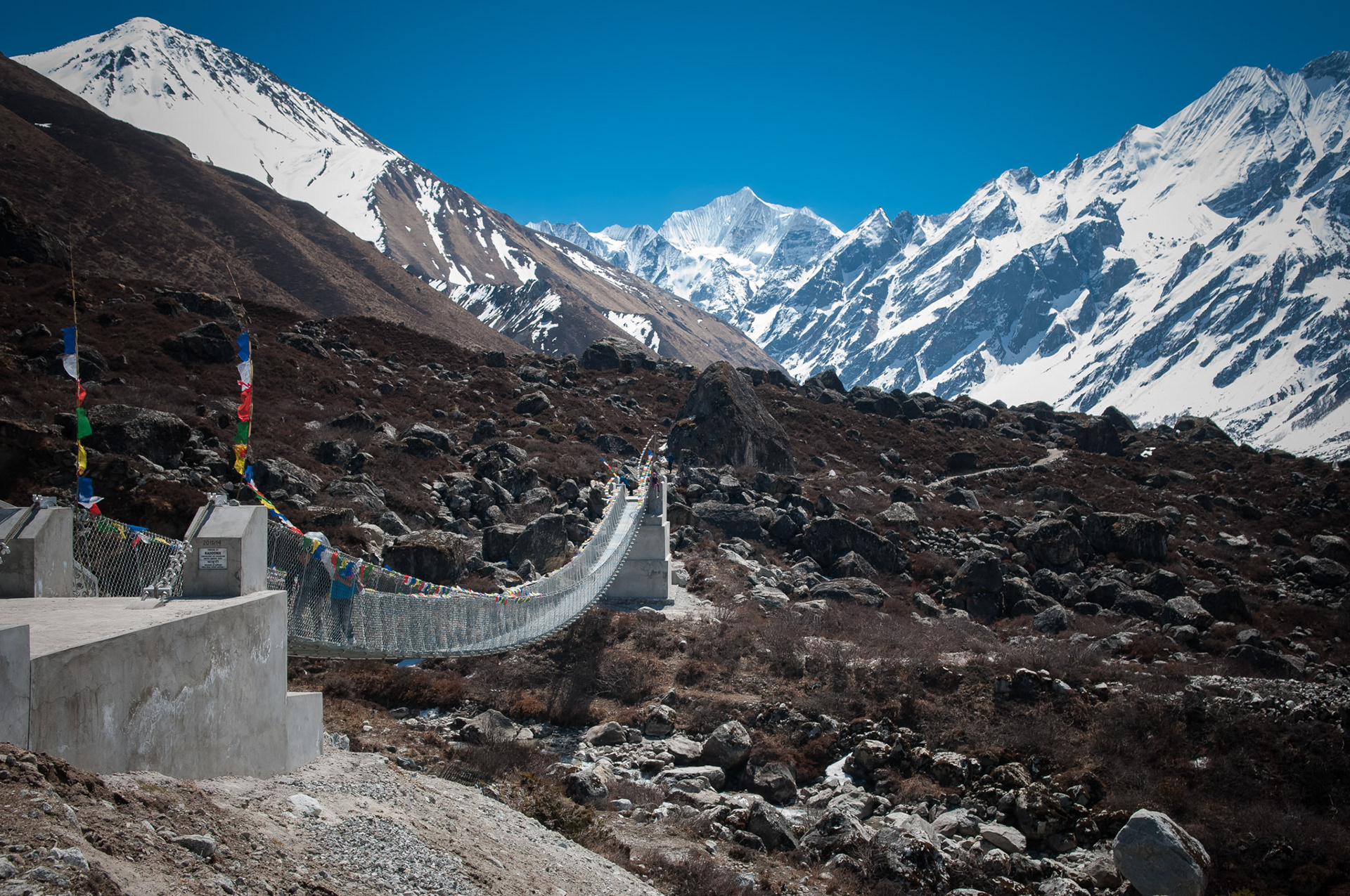 Entre Langtang (3430m) et Kyanjin Gumba (3830m)
