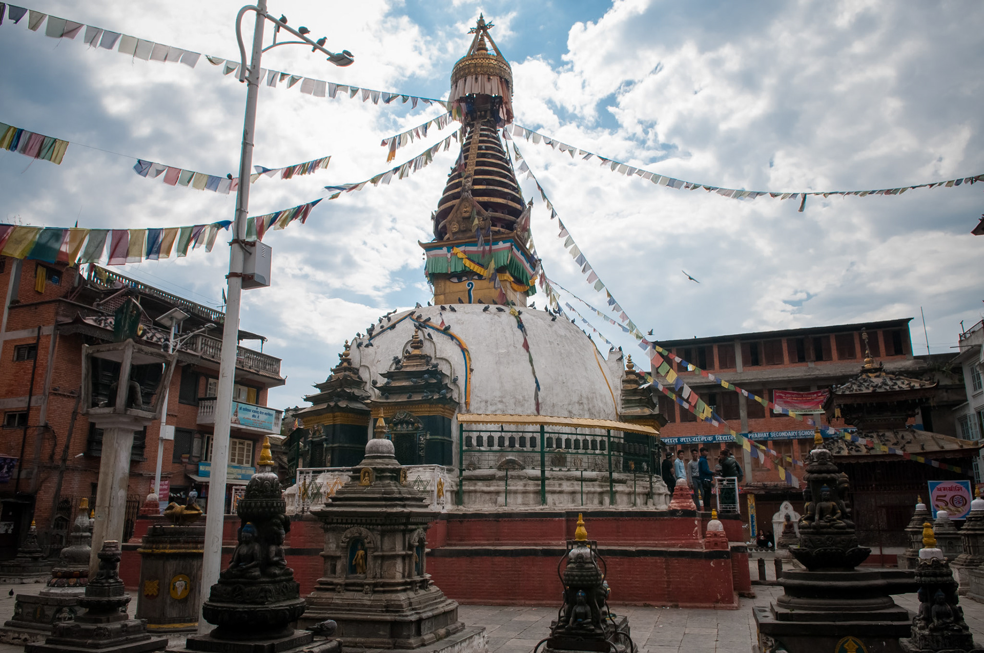 Stupa Kathesimbhu, Kathmandou