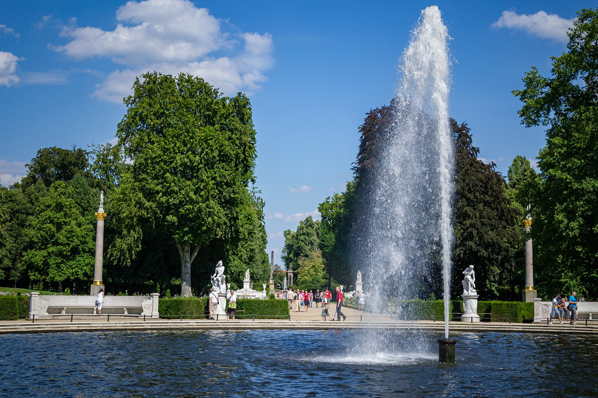 Palais de Sans-souci (Schloss Sanssouci), Neuer Garten, Potsdam
