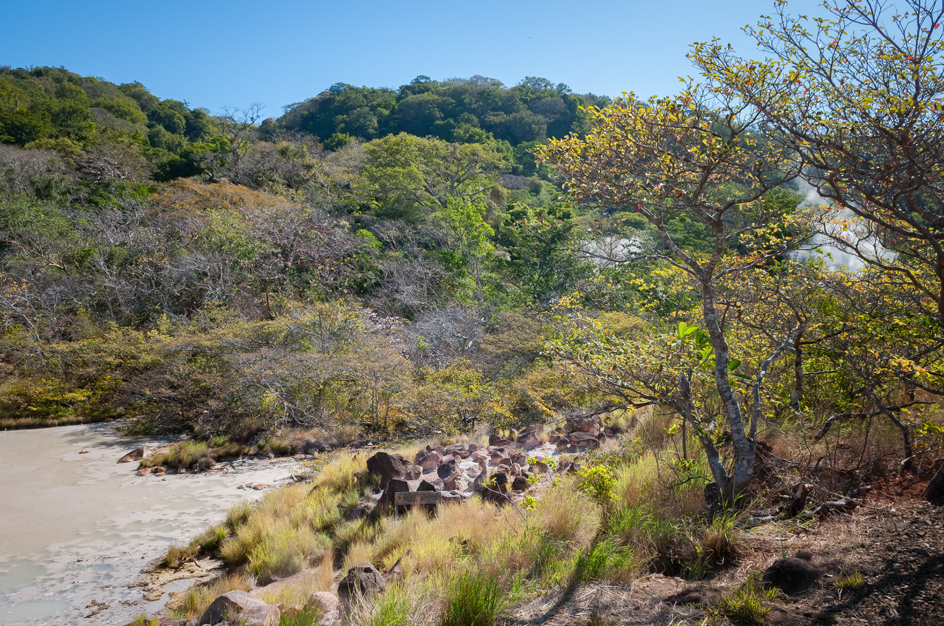 Fumarolic logoon, Parque National Rincon de la Vieja