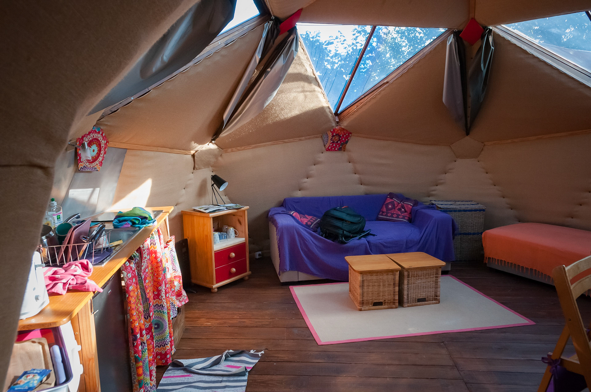 Dôme géodésique, Alvignac, Lot