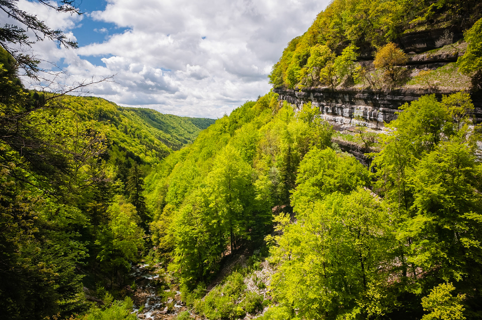 Le Grand Saut, Cascades du Hérisson, France