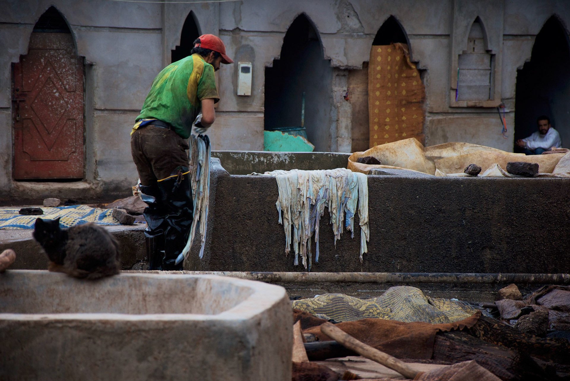 Quartier des tanneurs, Marrakech