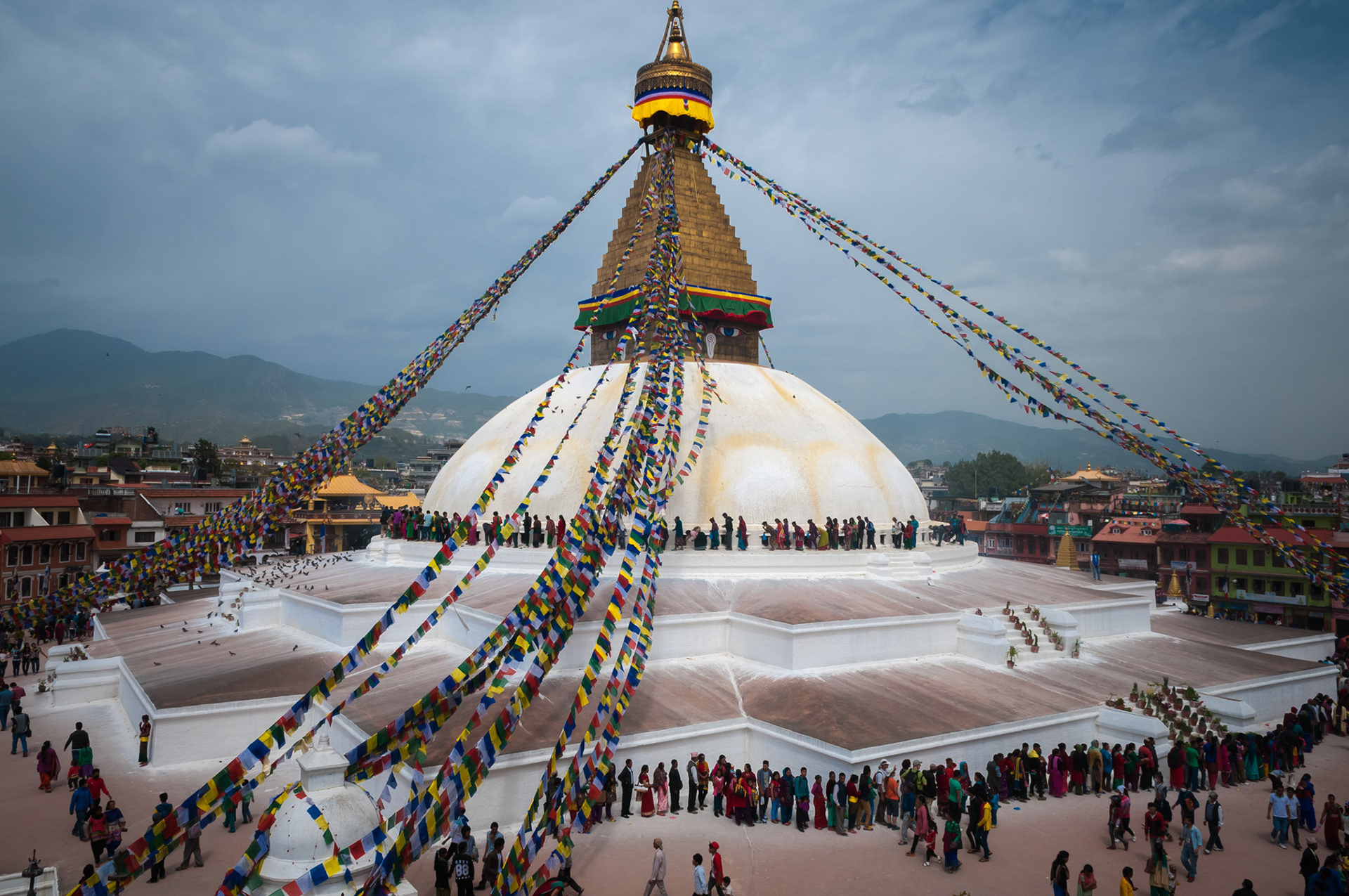 Stupa de Bodhnath, Kathmandou