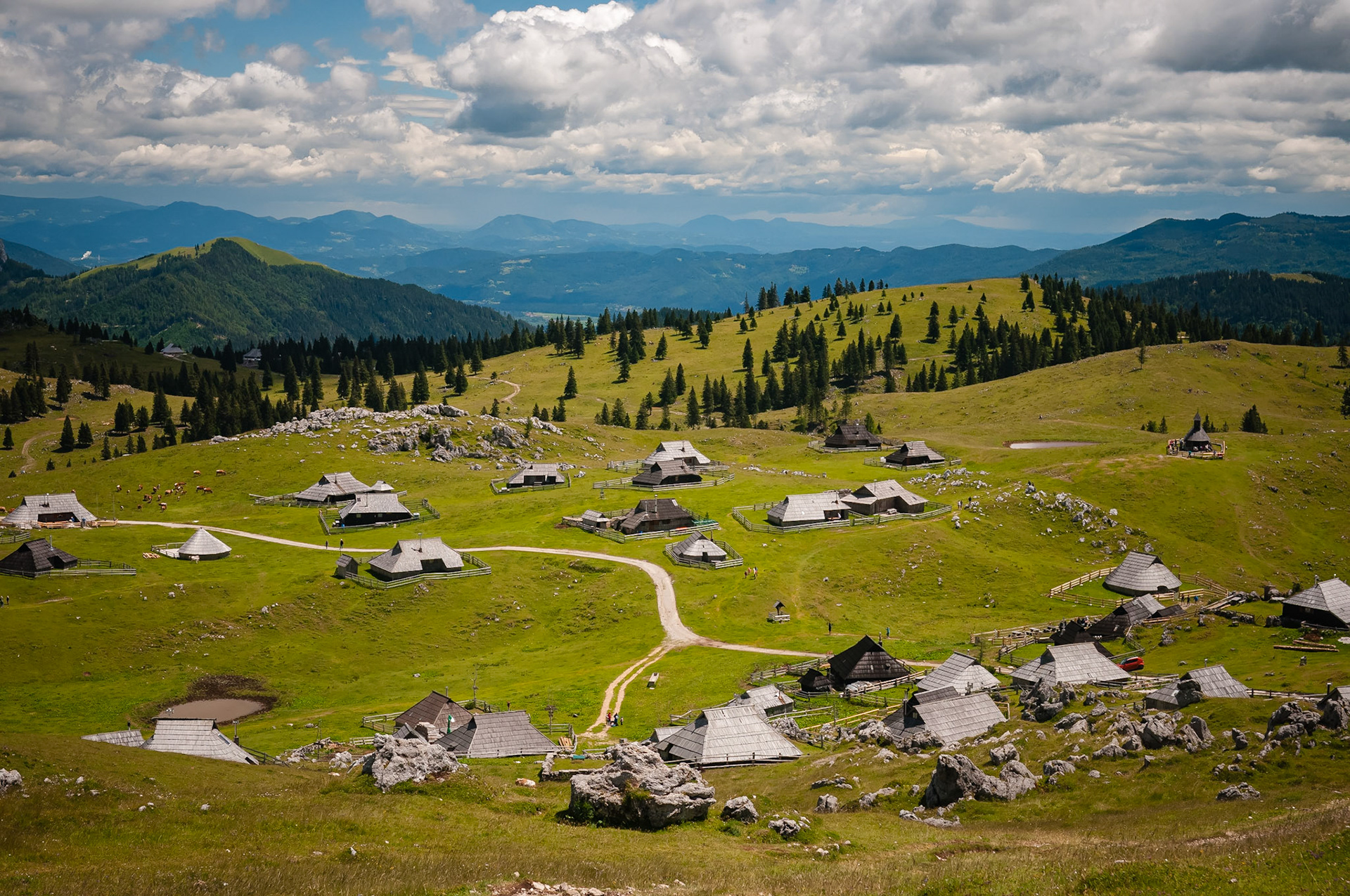 Velika Planina, Slovénie