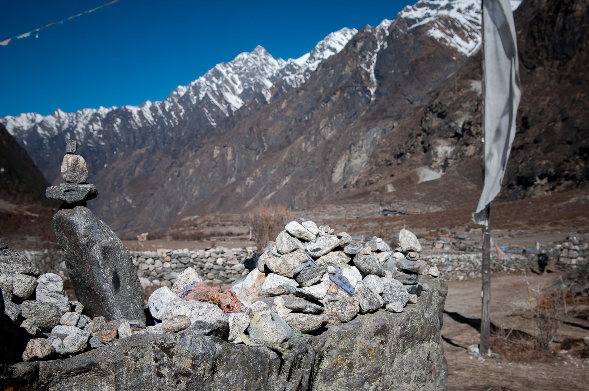 Entre Langtang (3430m) et Kyanjin Gumba (3830m)