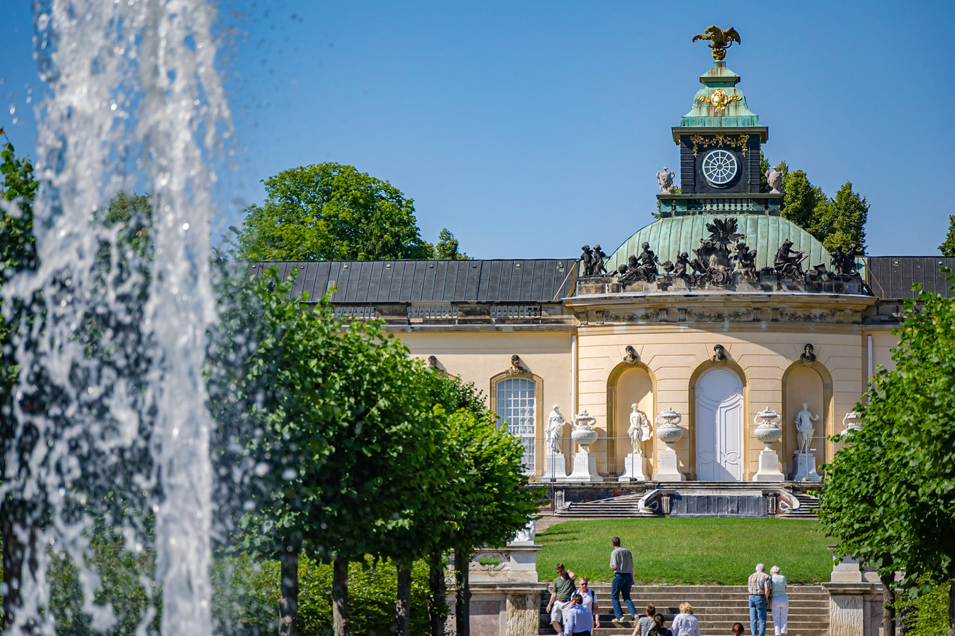 Palais de Sans-souci (Schloss Sanssouci), Neuer Garten, Potsdam