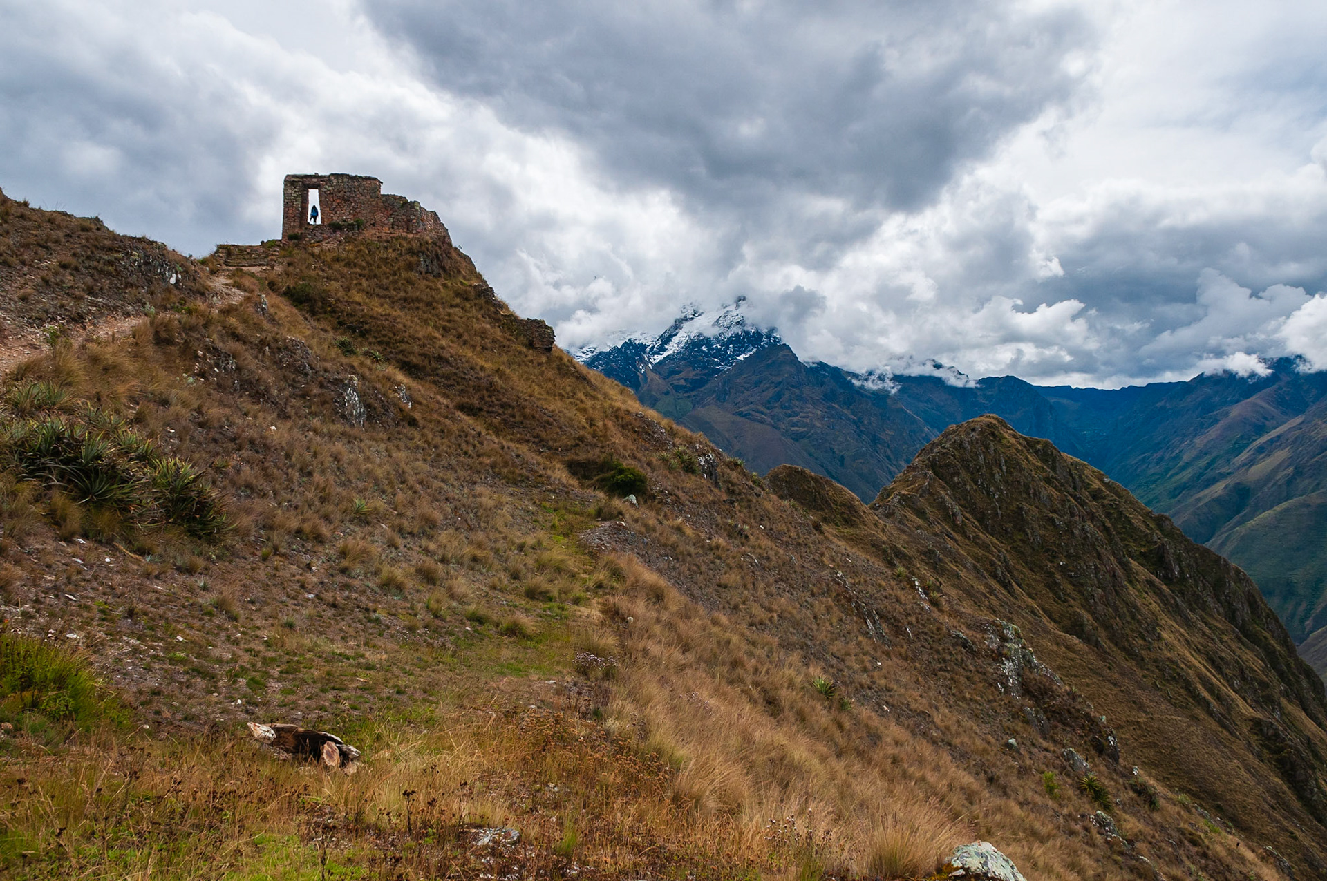 Ollantaytambo - Porte du Soleil (Puerta Sagrada del Inti Punku)