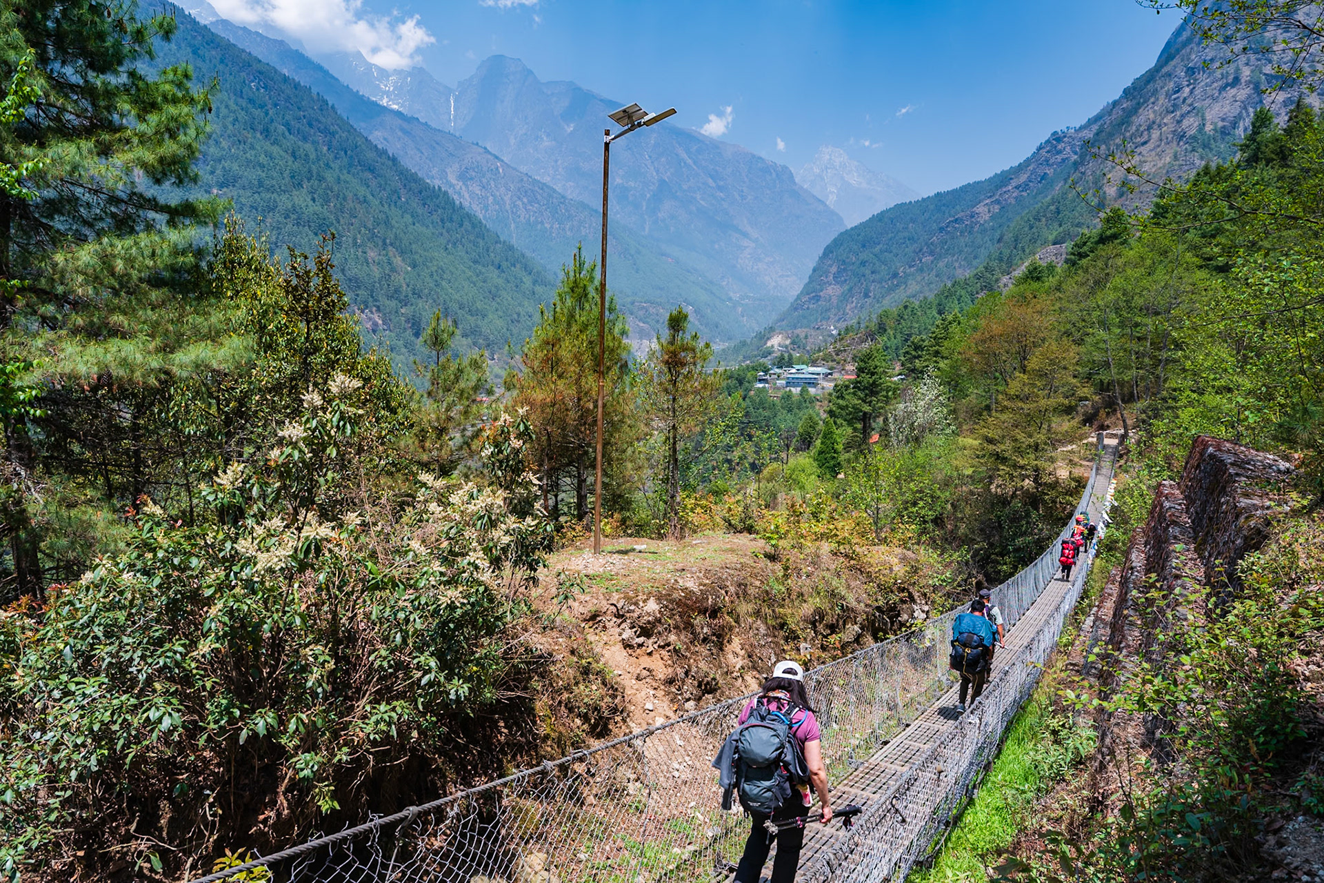 Day 1 - Lukla (2'840 m) to Phakding (2'610 m)