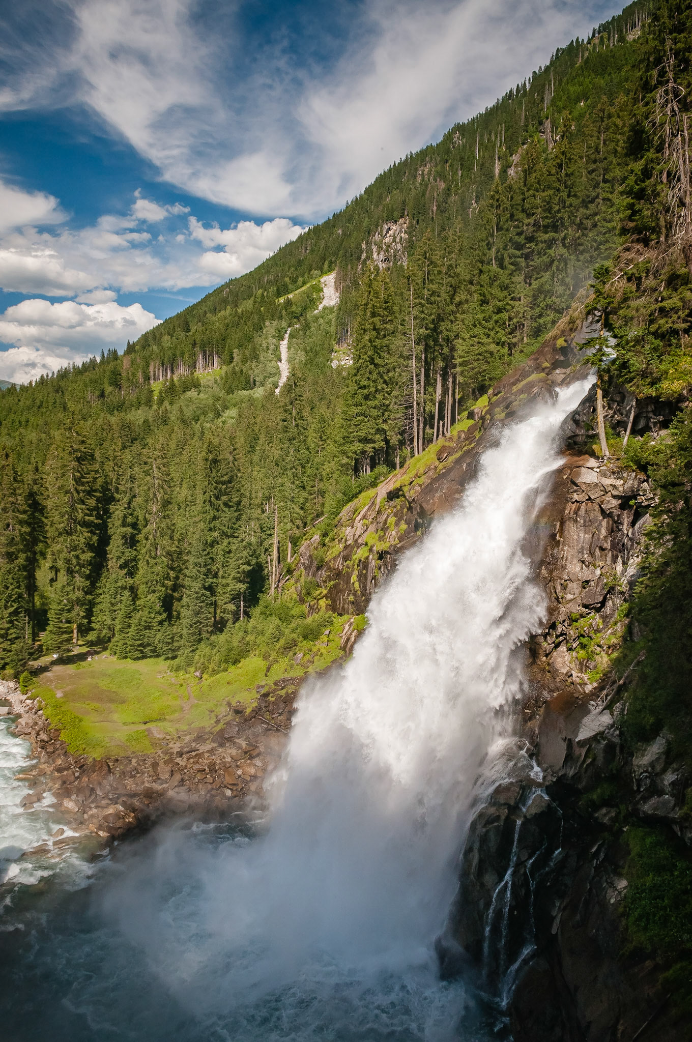 Cascades de Krimml, Autriche