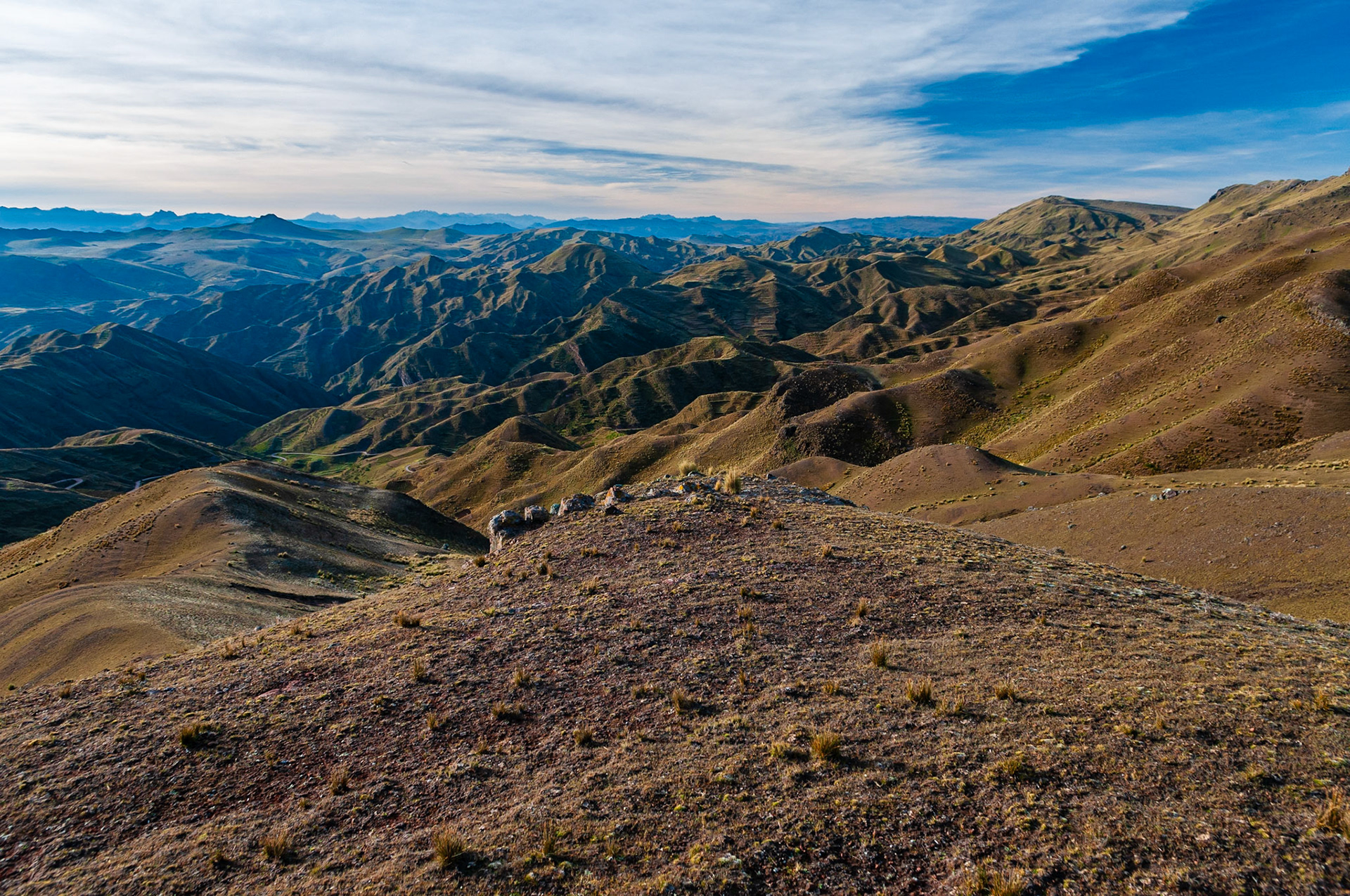 Chemin vers Waqra Pucara