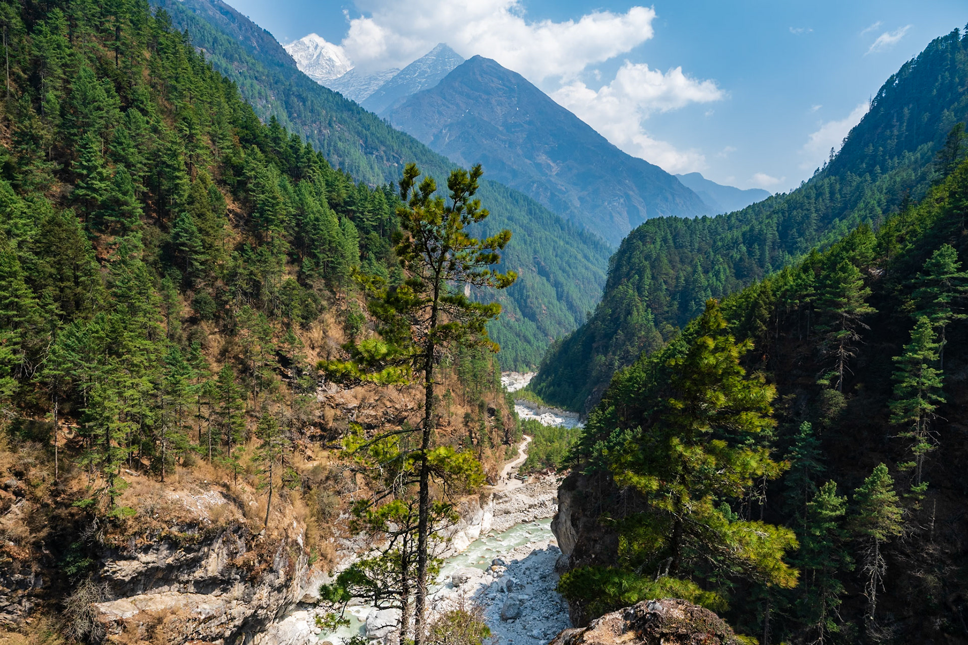 Day 2 - Phakding (2'610 m) to Namche Bazaar (3'446 m)