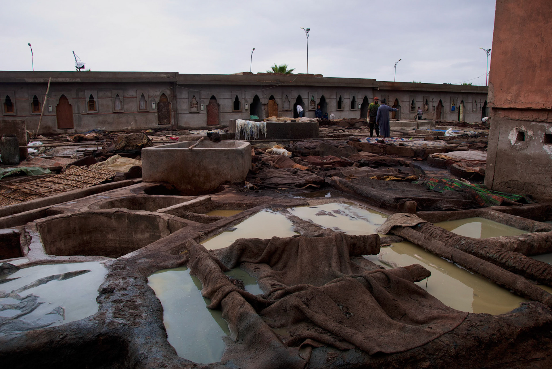 Quartier des tanneurs, Marrakech