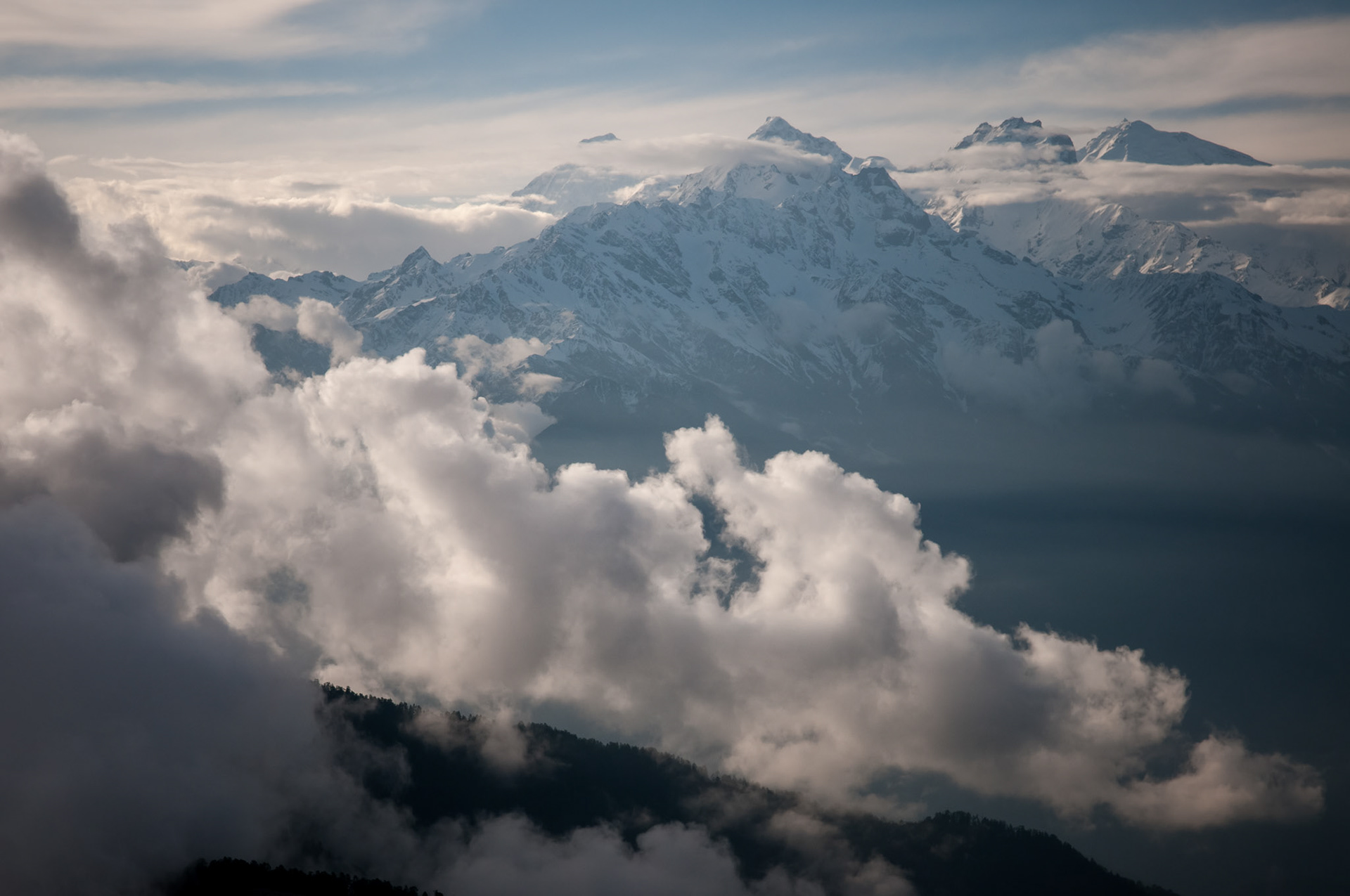 Entre Laurebina (3910m) et Gosaikund Pass (4165m)