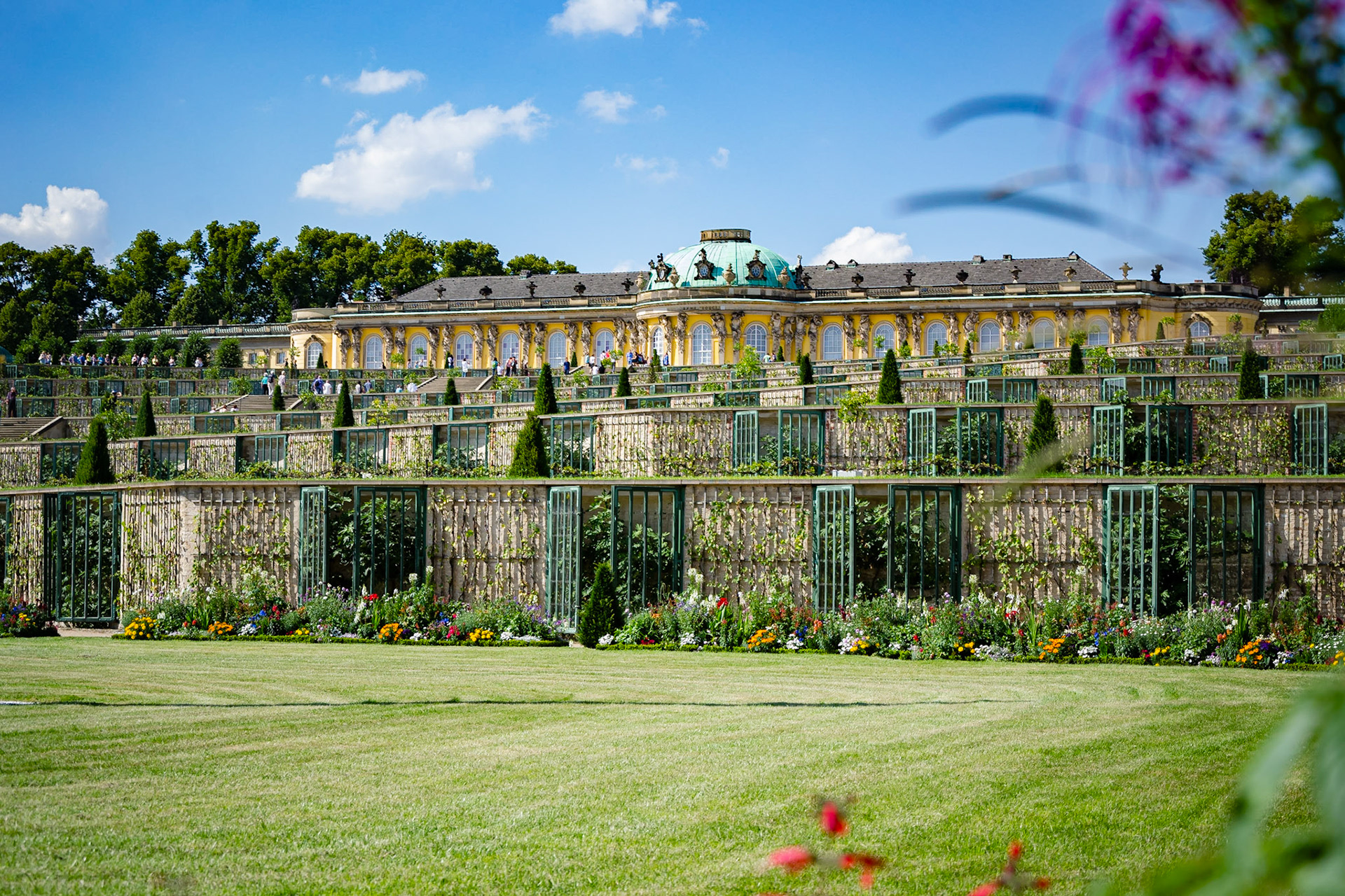 Palais de Sans-souci (Schloss Sanssouci), Neuer Garten, Potsdam