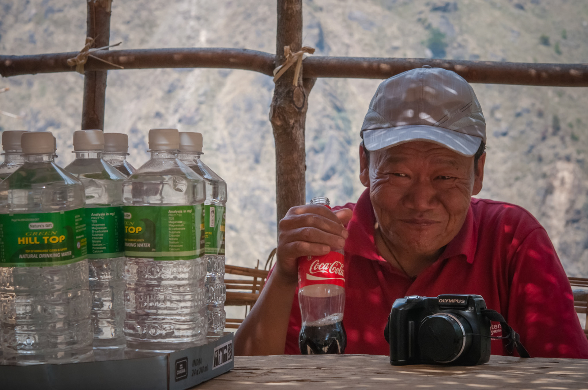 Entre Lama Hotel (2410m) et Thulo Syabru (2210m)